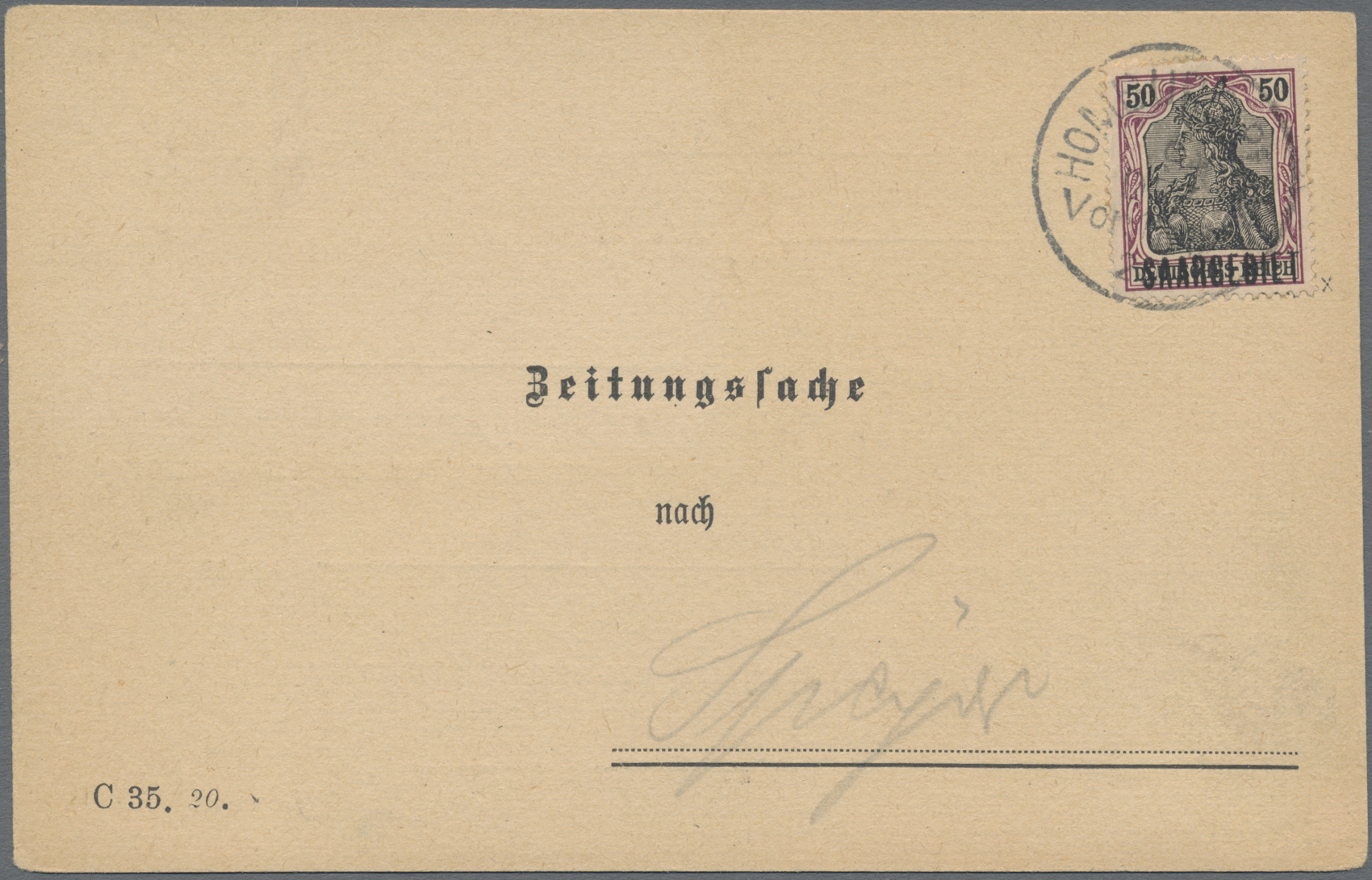 Lot 05880 - Deutsche Abstimmungsgebiete: Saargebiet  -  Auktionshaus Christoph Gärtner GmbH & Co. KG 57th AUCTION - Day 3