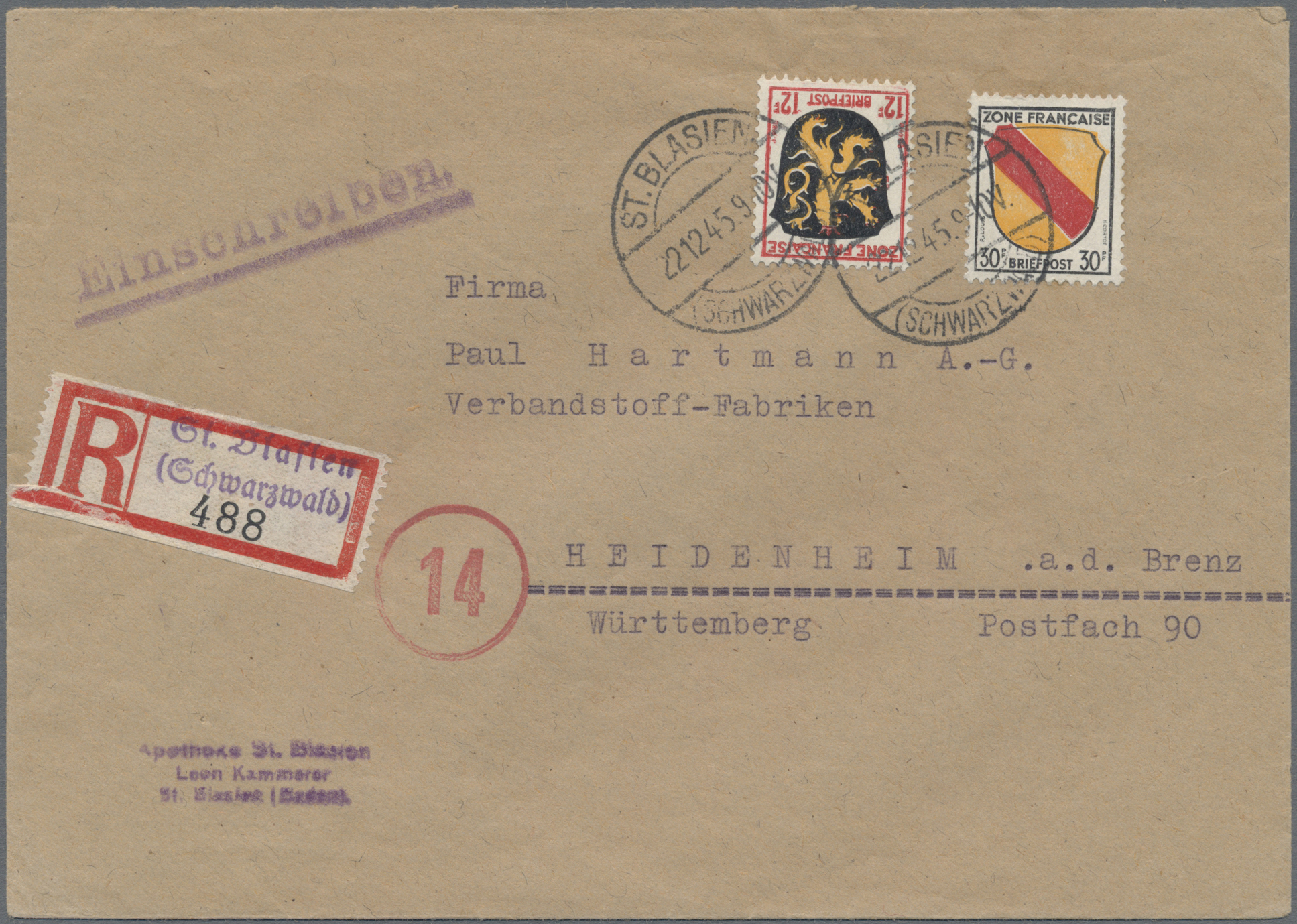 Lot 11202 - deutschland nach 1945  -  Auktionshaus Christoph Gärtner GmbH & Co. KG 57th AUCTION - Day 5
