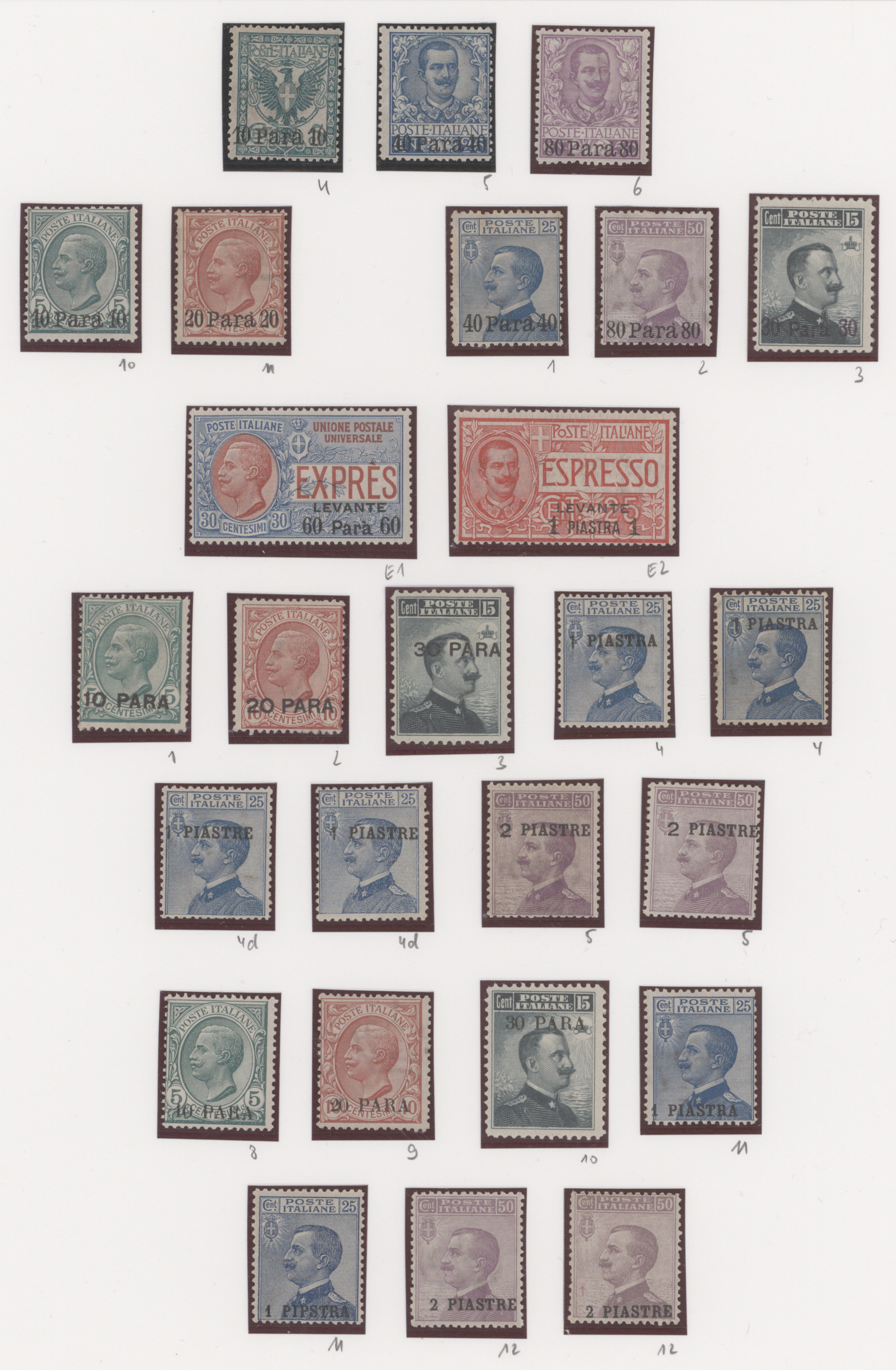 Lot 09292 - italienische post in der levante  -  Auktionshaus Christoph Gärtner GmbH & Co. KG 55th AUCTION - Day 4