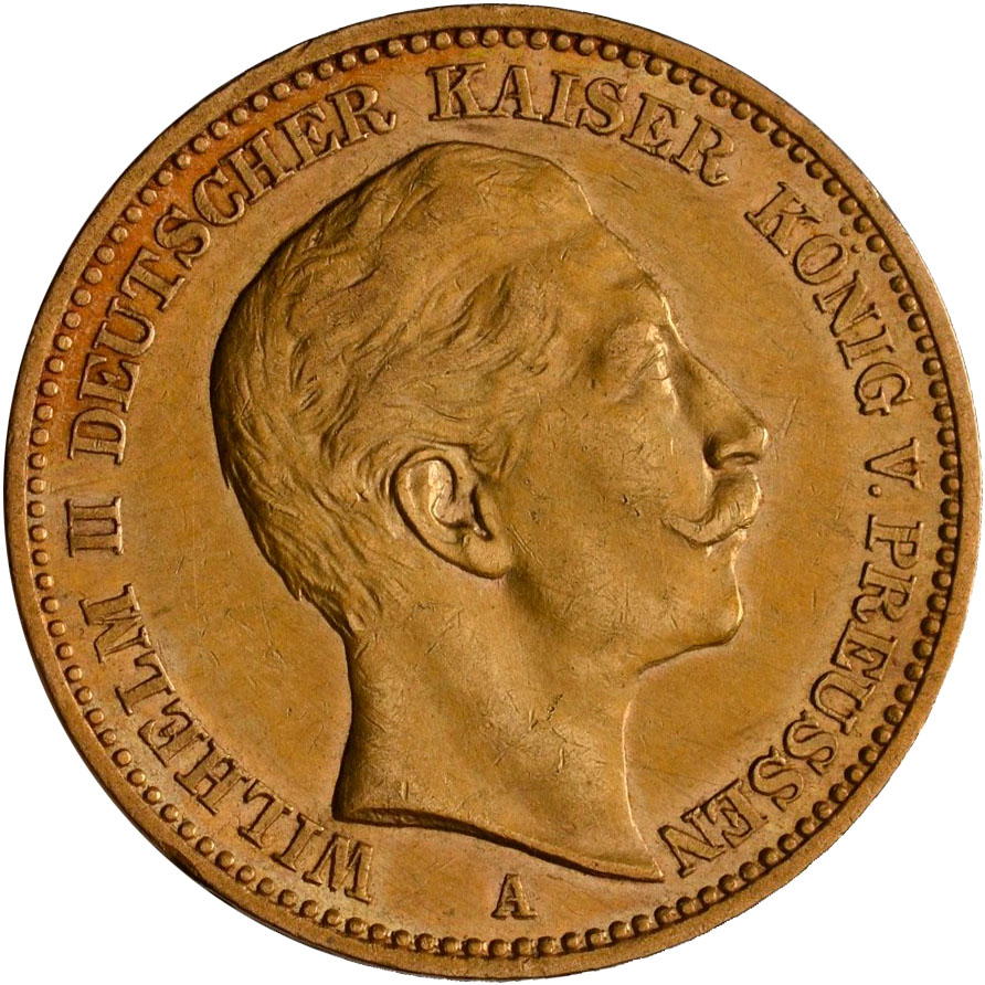 Lot 00382 - Preußen - Anlagegold | Goldmünzen 5, 10 und 20 Mark - Deutsches Kaiserreich - Auktionshaus Christoph Gärtner GmbH & Co. KG 58th AUCTION - Day 1 Lot 00382 - Preußen - Anlagegold | Goldmünzen 5, 10 und 20 Mark - Deutsches Kaiserreich - Auktionshaus Christoph Gärtner GmbH & Co. KG 58th AUCTION - Day 1
