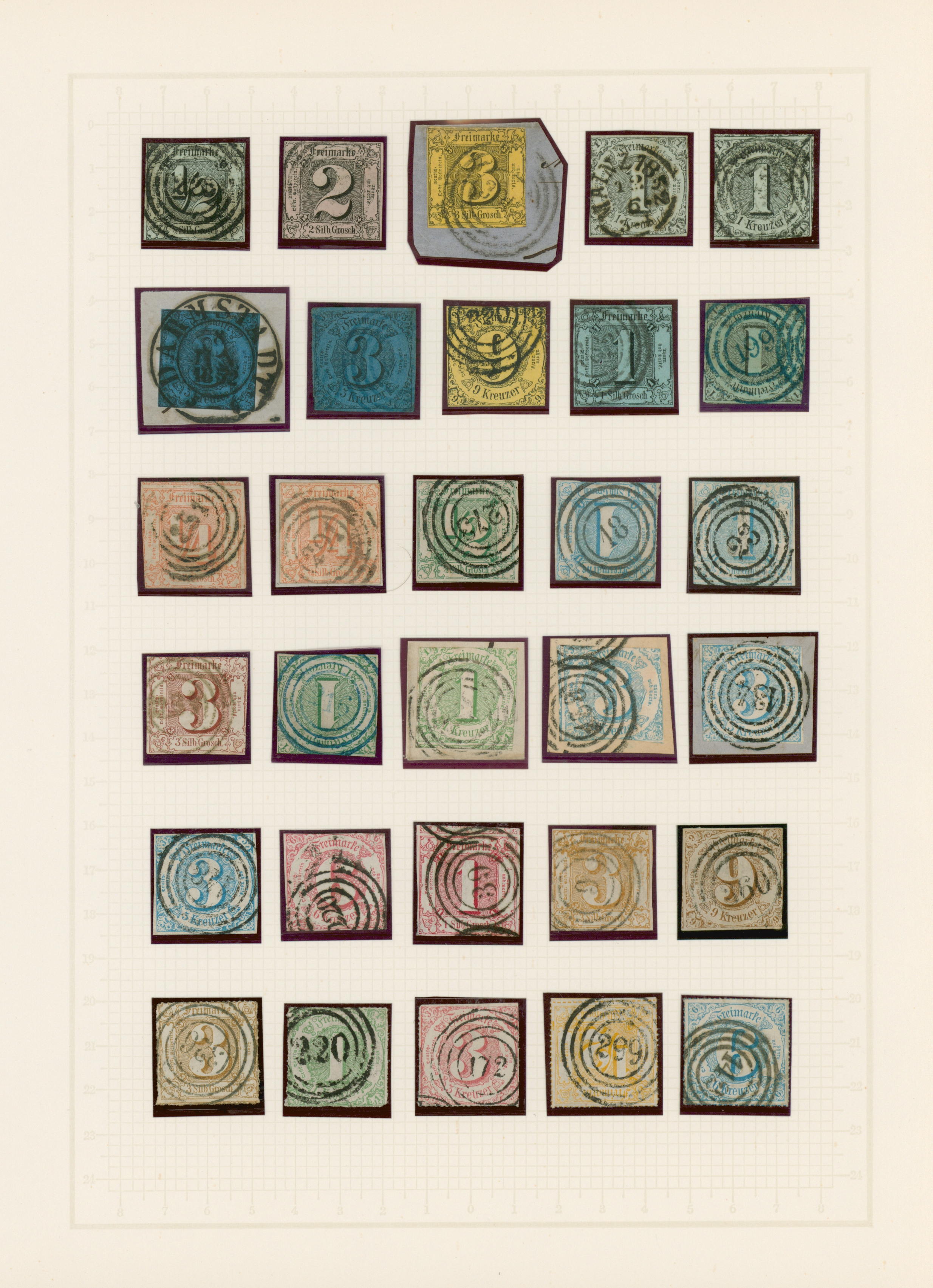 Lot 10302 - Thurn & Taxis - Marken und Briefe - Auktionshaus Christoph Gärtner GmbH & Co. KG 57th AUCTION - Day 5 Lot 10302 - Thurn & Taxis - Marken und Briefe - Auktionshaus Christoph Gärtner GmbH & Co. KG 57th AUCTION - Day 5