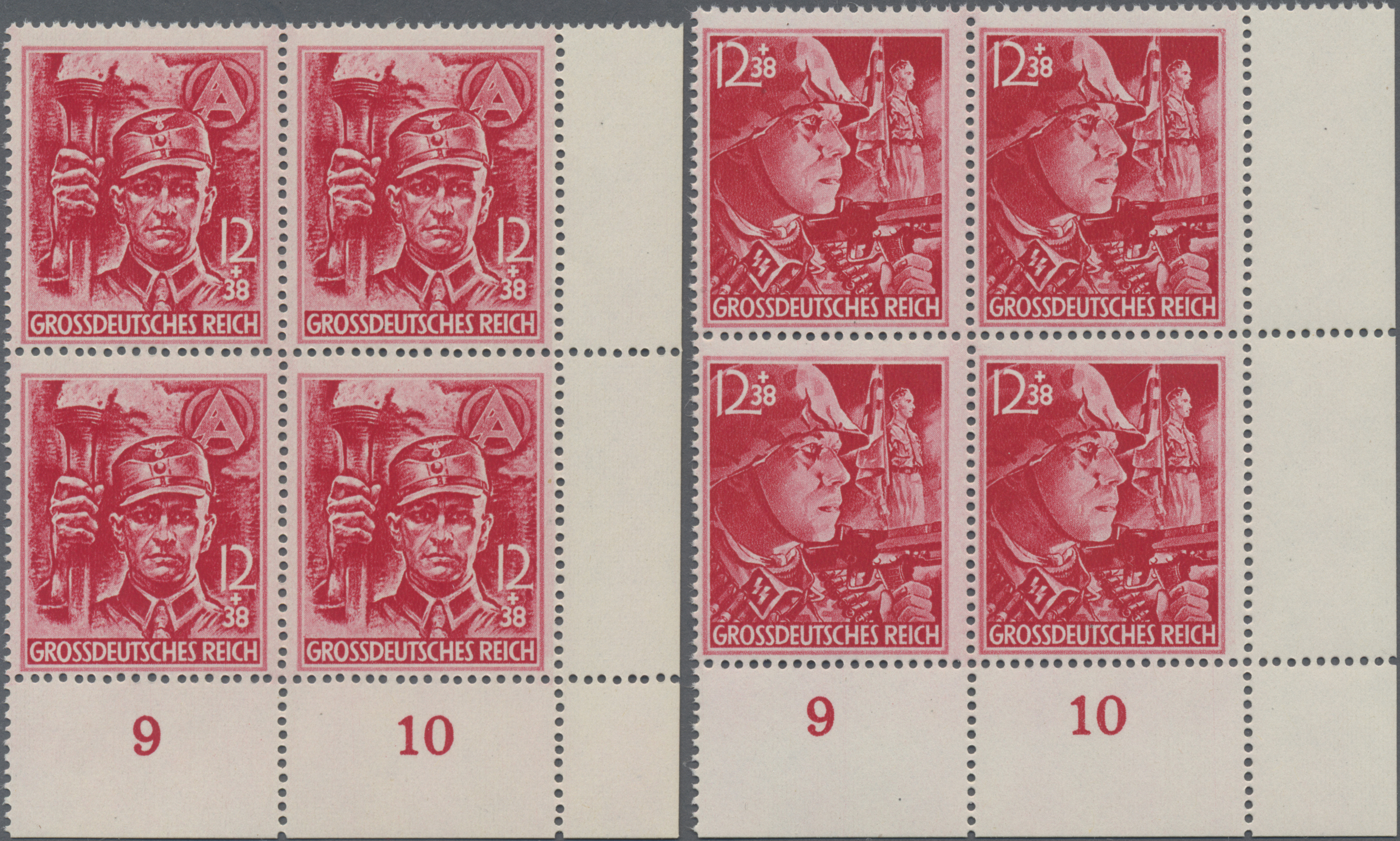 Lot 10742 - Deutsches Reich - 3. Reich  -  Auktionshaus Christoph Gärtner GmbH & Co. KG 57th AUCTION - Day 5