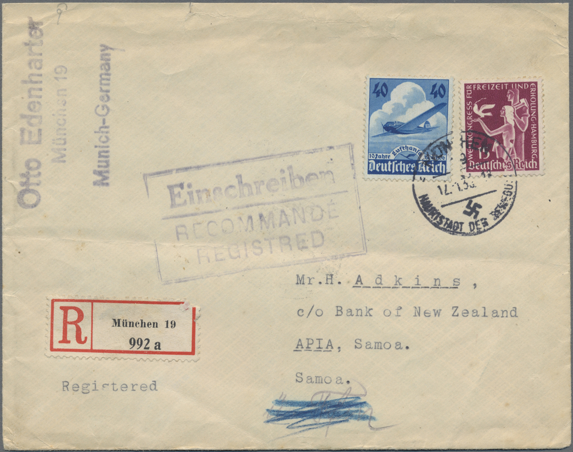 Lot 05163 - Deutsches Reich - Weimar - Auktionshaus Christoph Gärtner GmbH & Co. KG 57th AUCTION - Day 3 Lot 05163 - Deutsches Reich - Weimar - Auktionshaus Christoph Gärtner GmbH & Co. KG 57th AUCTION - Day 3