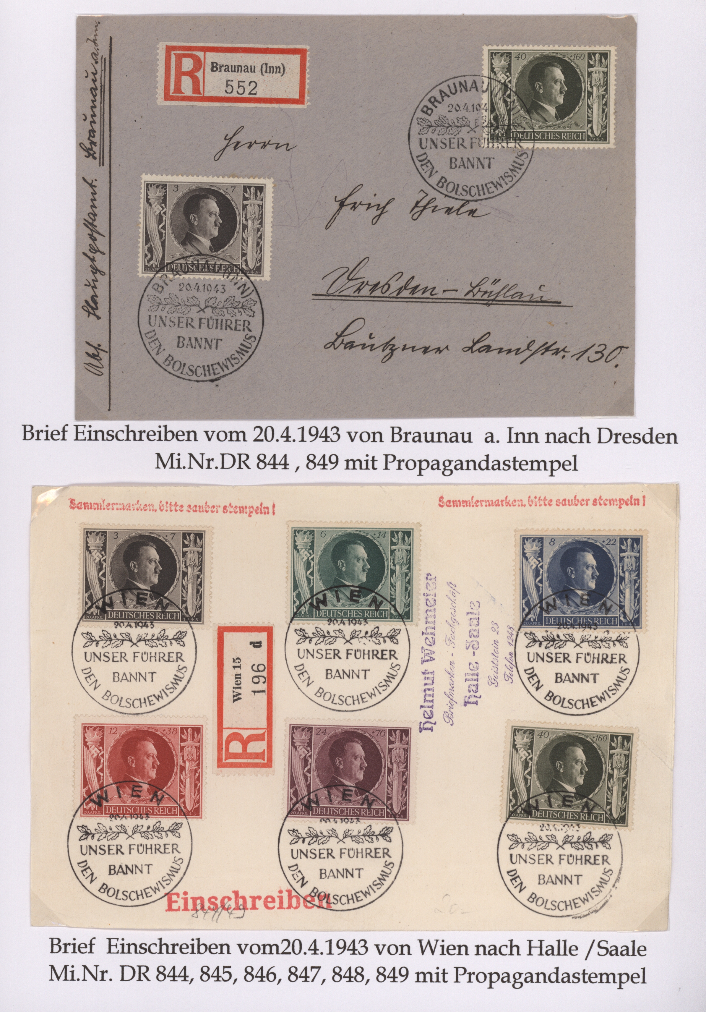 Lot 23385 - Deutsches Reich - 3. Reich  -  Auktionshaus Christoph Gärtner GmbH & Co. KG 50th Auction Anniversary Auction - Day 7