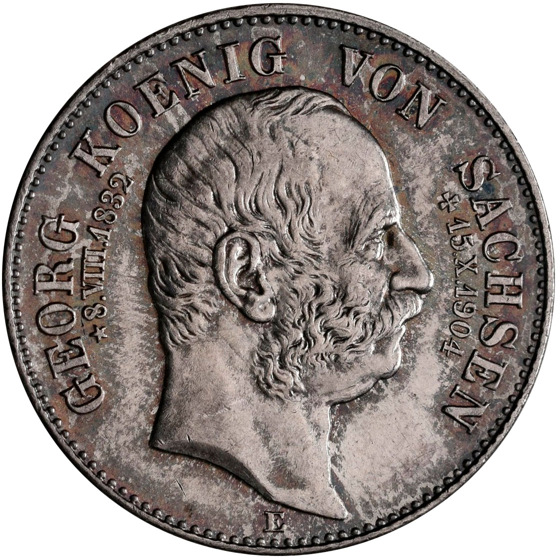 Lot 00345 - Sachsen | Umlaufmünzen 2 Mark bis 5 Mark - Deutsches Kaiserreich  -  Auktionshaus Christoph Gärtner GmbH & Co. KG 58th AUCTION - Day 1