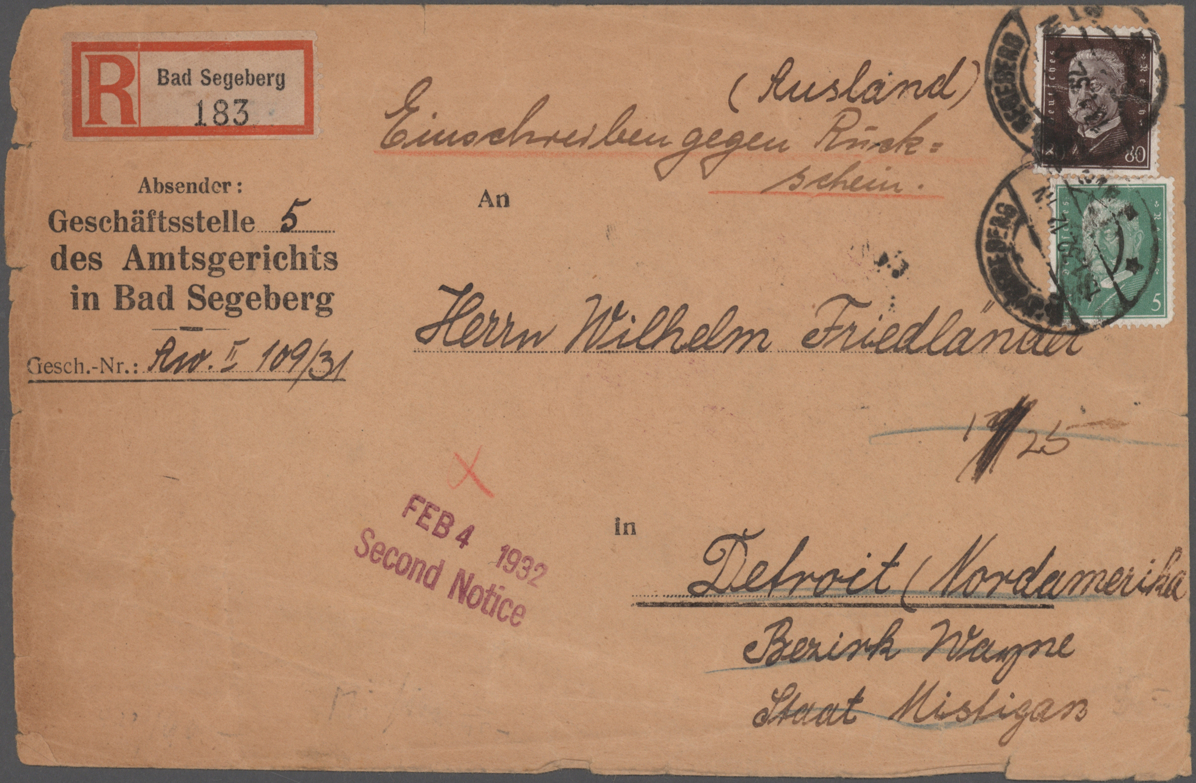 Lot 10463 - Deutsches Reich  -  Auktionshaus Christoph Gärtner GmbH & Co. KG 57th AUCTION - Day 5