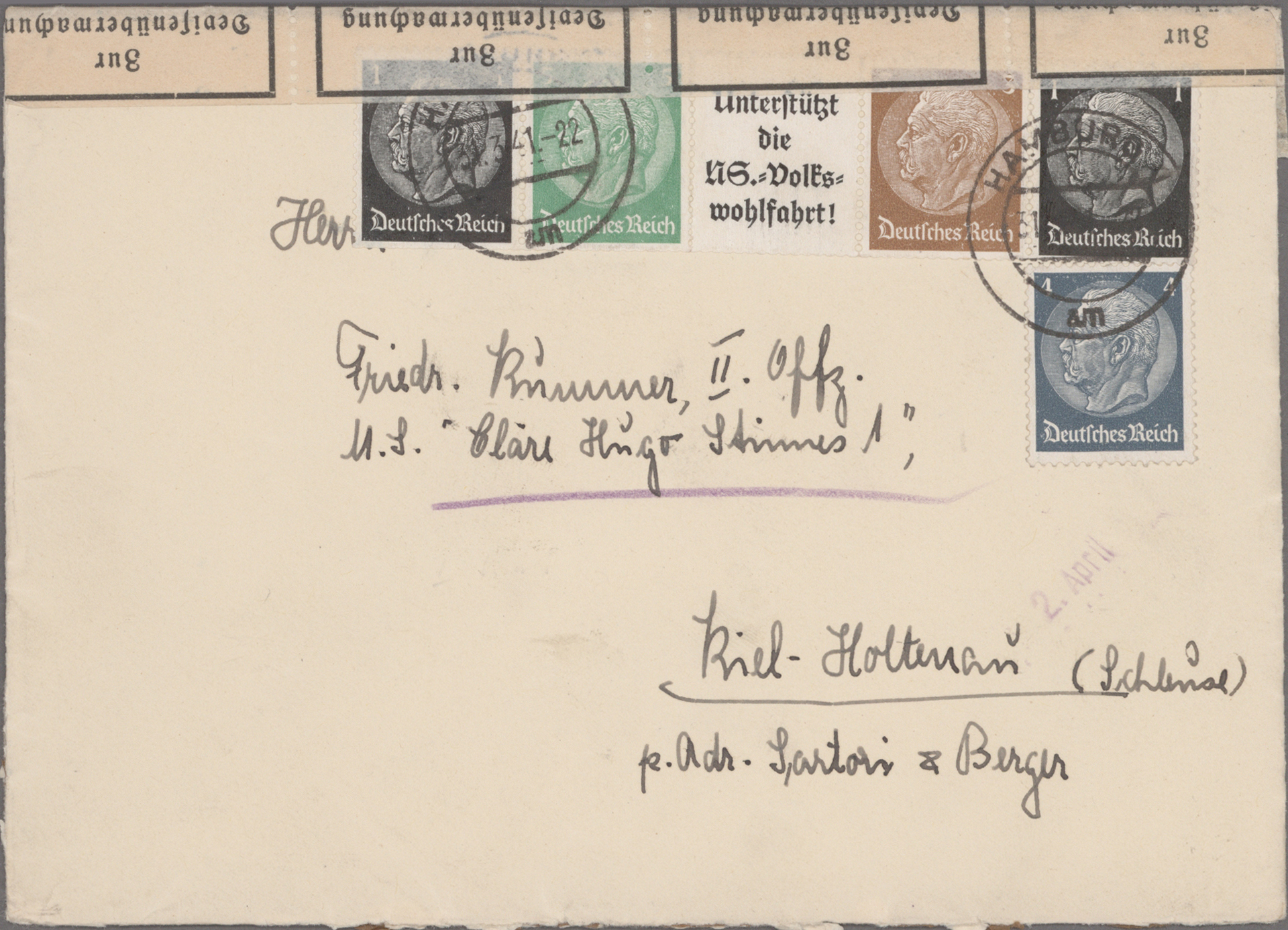 Lot 08719 - Deutsches Reich - 3. Reich  -  Auktionshaus Christoph Gärtner GmbH & Co. KG 53rd AUCTION - Day 5, Collections Estates, Germany, Picture Postcards