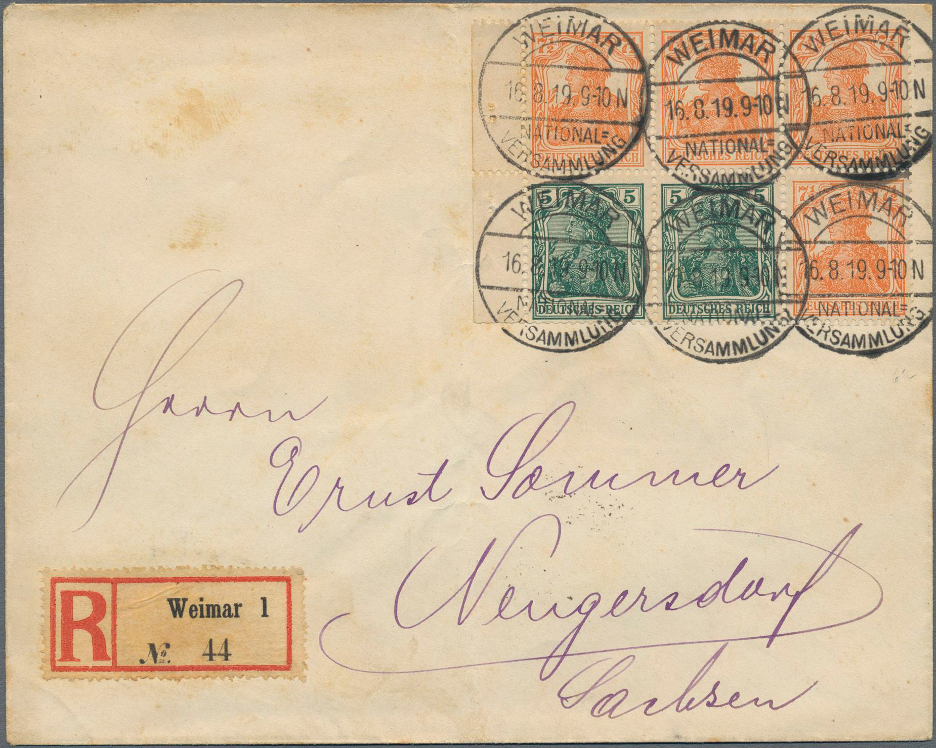 Lot 05560 - Deutsches Reich - Markenheftchenblätter - Auktionshaus Christoph Gärtner GmbH & Co. KG 59th AUCTION - day 4 Lot 05560 - Deutsches Reich - Markenheftchenblätter - Auktionshaus Christoph Gärtner GmbH & Co. KG 59th AUCTION - day 4