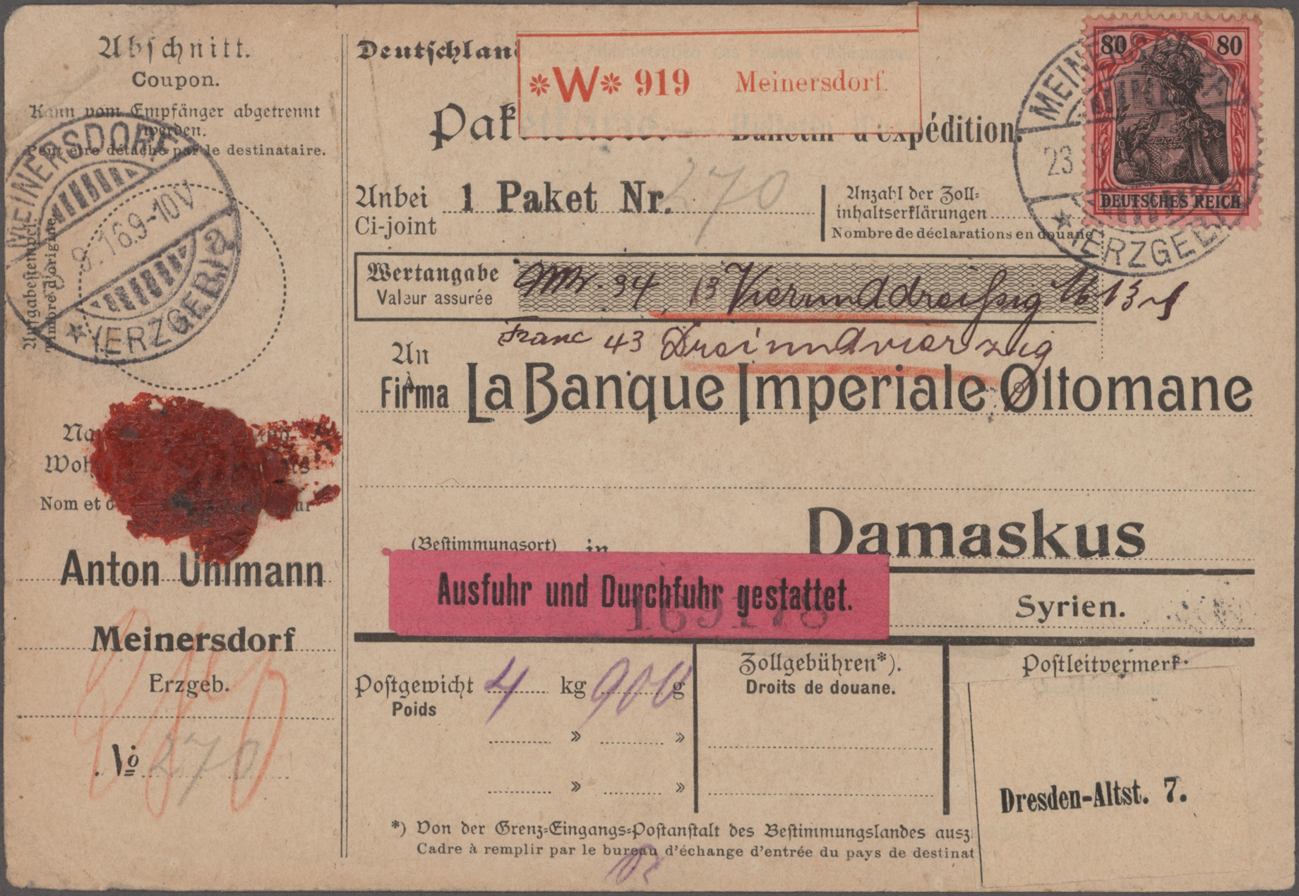 Lot 10559 - Deutsches Reich - Auktionshaus Christoph Gärtner GmbH & Co. KG 57th AUCTION - Day 5 Lot 10559 - Deutsches Reich - Auktionshaus Christoph Gärtner GmbH & Co. KG 57th AUCTION - Day 5