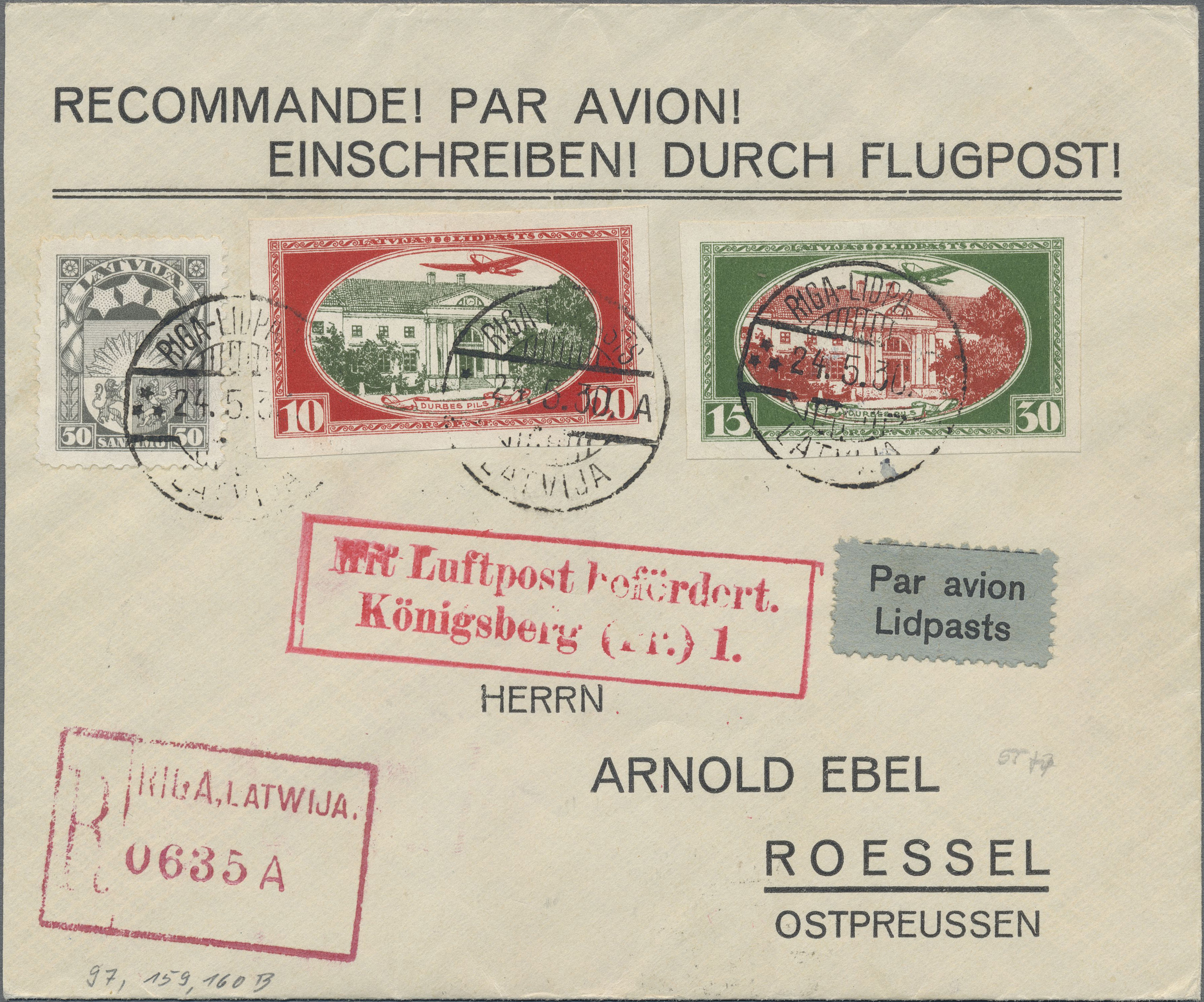 Lot 03688 - lettland - Auktionshaus Christoph Gärtner GmbH & Co. KG 57th AUCTION - Day 2 Lot 03688 - lettland - Auktionshaus Christoph Gärtner GmbH & Co. KG 57th AUCTION - Day 2