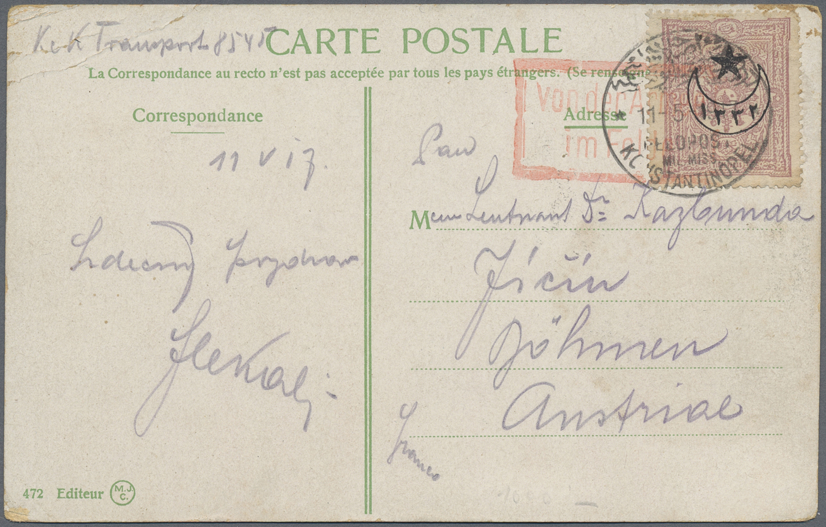 Lot 2048 - T√ºrkei  -   Auction #211