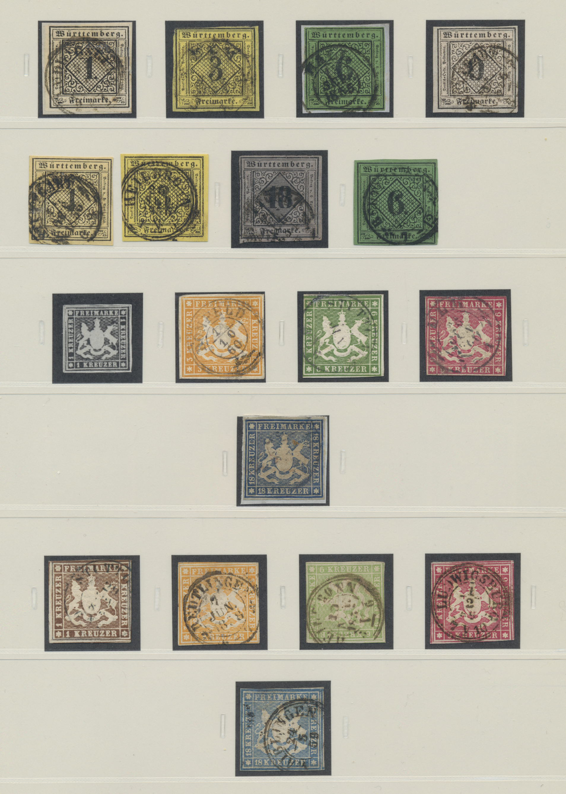 Lot 10789 - Württemberg - Marken und Briefe - Auktionshaus Christoph Gärtner GmbH & Co. KG 56th AUCTION - Day 5 Lot 10789 - Württemberg - Marken und Briefe - Auktionshaus Christoph Gärtner GmbH & Co. KG 56th AUCTION - Day 5