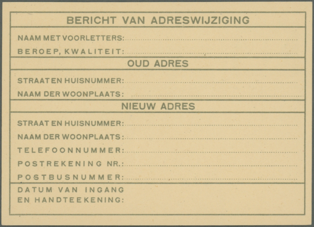 Lot 12428 - Niederlande - Ganzsachen  -  Auktionshaus Christoph Gärtner GmbH & Co. KG 58th AUCTION - Day 4