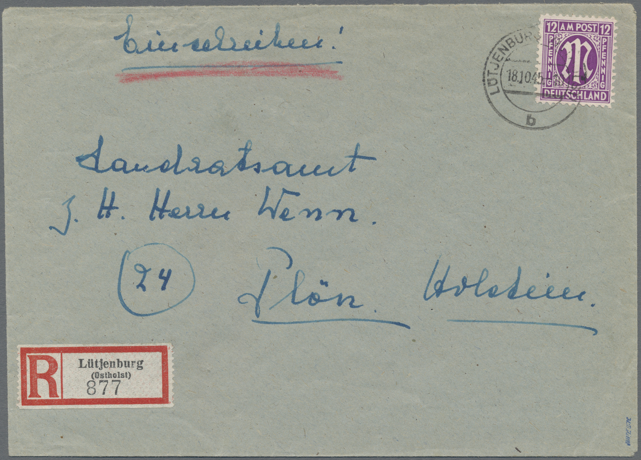 Lot 06203 - deutsche lokalausgaben ab 1945  -  Auktionshaus Christoph Gärtner GmbH & Co. KG 57th AUCTION - Day 3