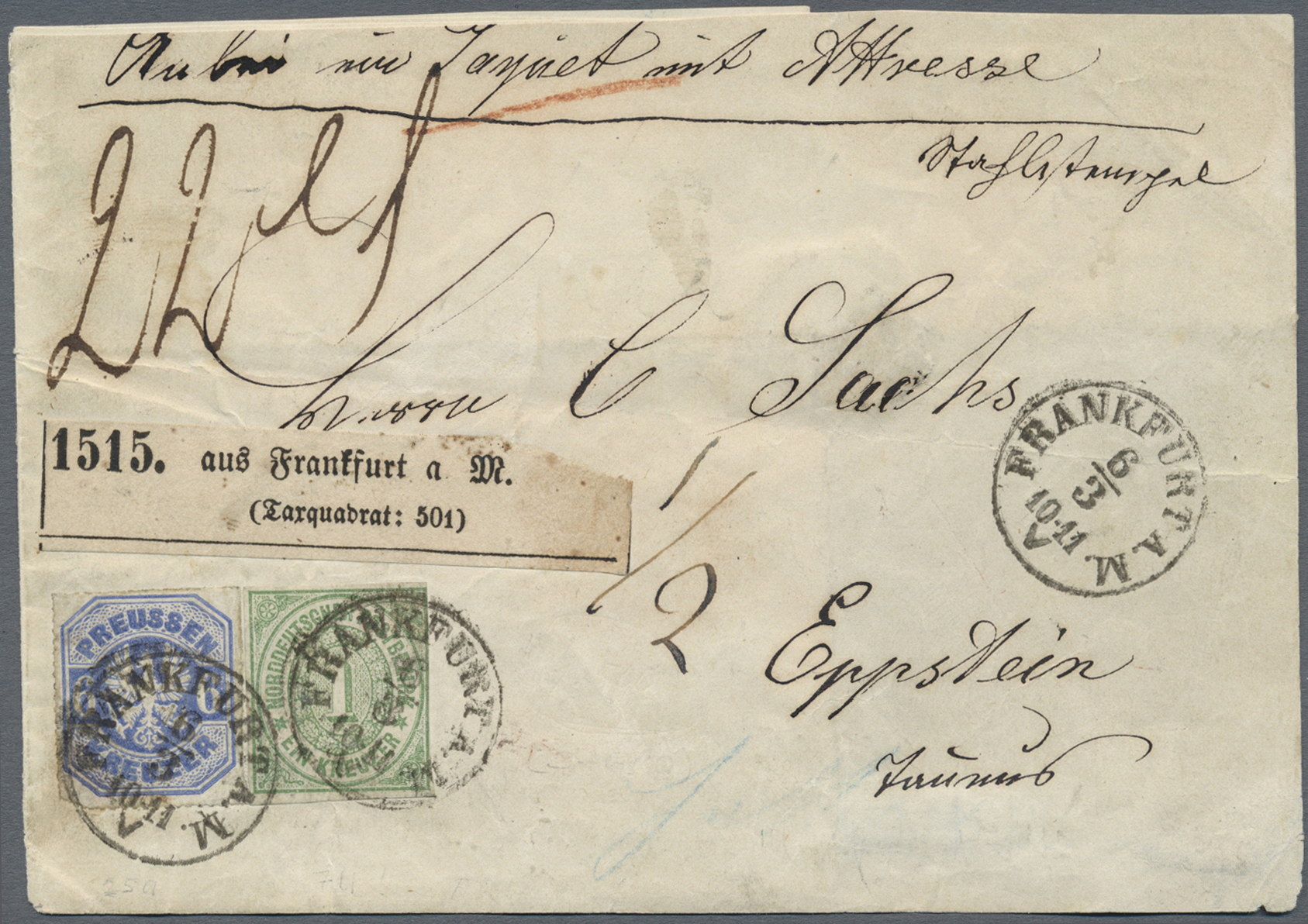 Lot 493 - Preu√üen - Marken und Briefe  -   Auction #211