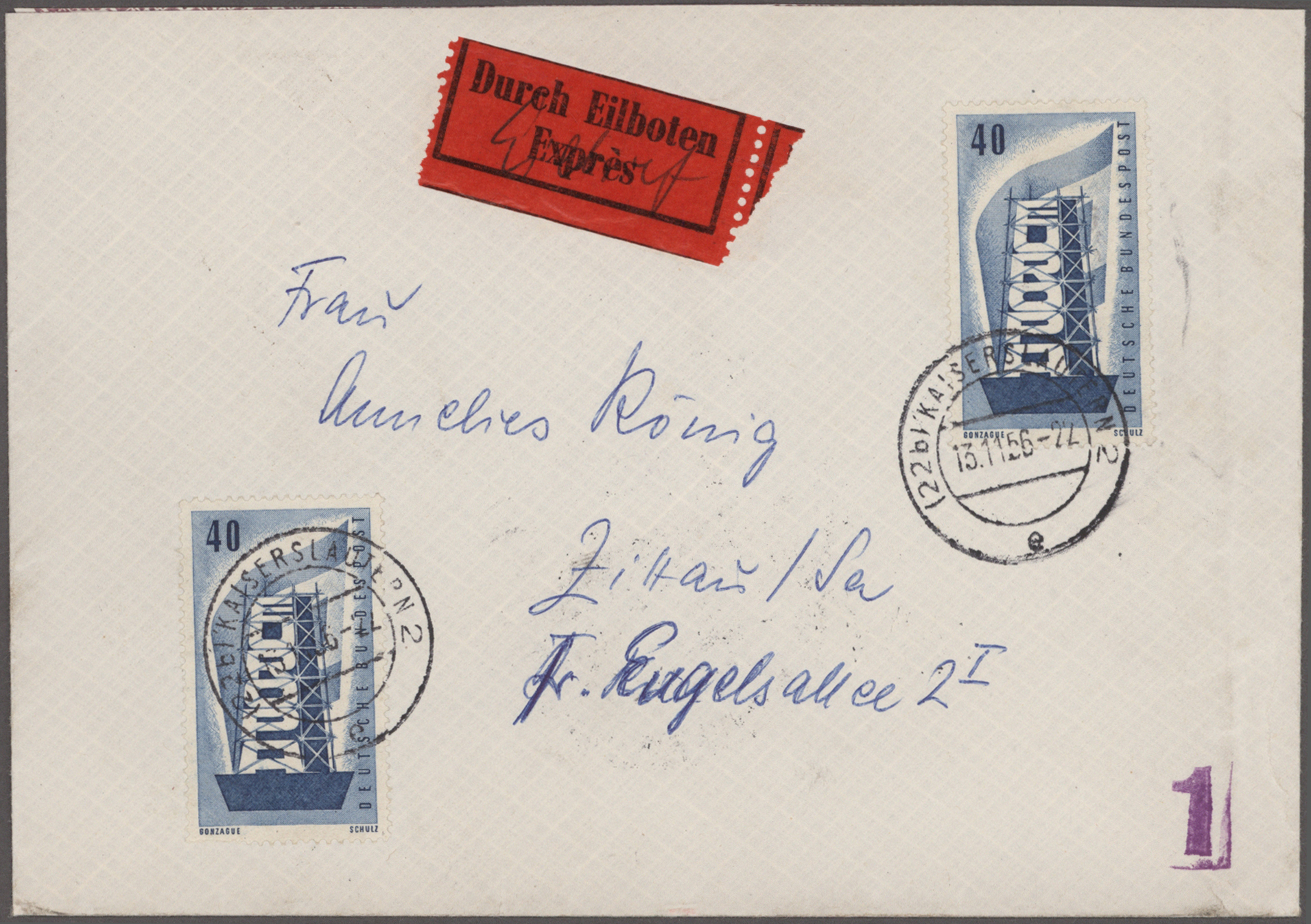 Lot 11823 - bundesrepublik deutschland - Auktionshaus Christoph Gärtner GmbH & Co. KG 57th AUCTION - Day 5 Lot 11823 - bundesrepublik deutschland - Auktionshaus Christoph Gärtner GmbH & Co. KG 57th AUCTION - Day 5