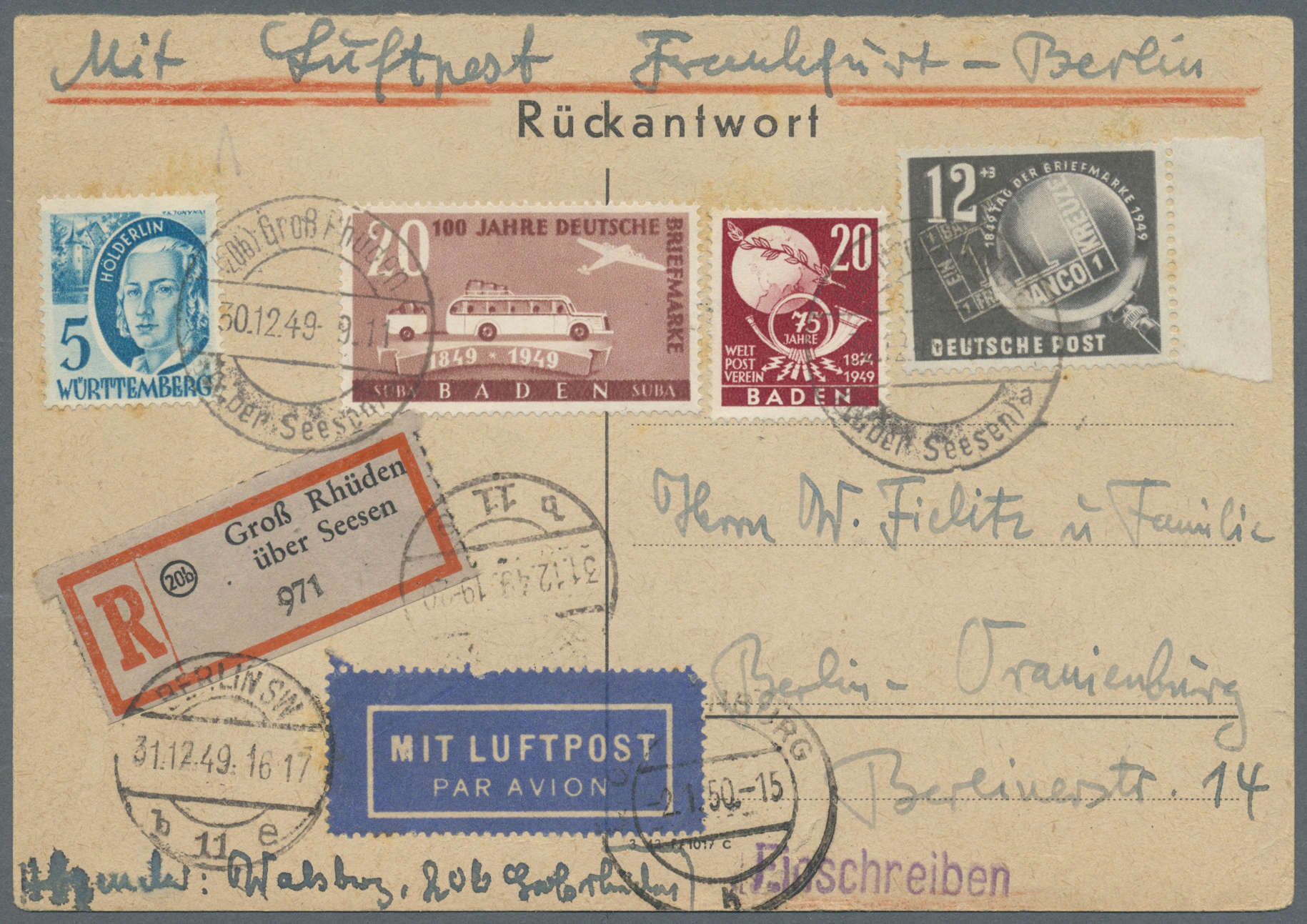 Stamp Auction Thematik Philatelie Tag der Briefmarke / stamp days