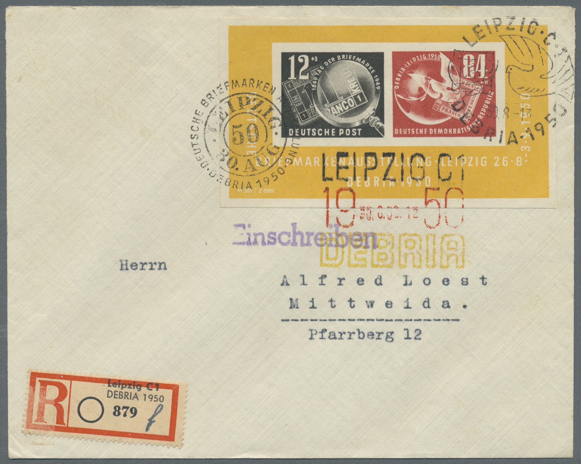 Stamp Auction Thematik Philatelie Tag der Briefmarke / stamp days