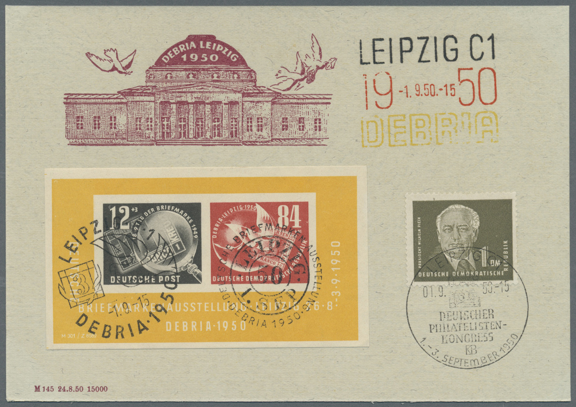 Stamp Auction Thematik Philatelie Tag der Briefmarke / stamp days