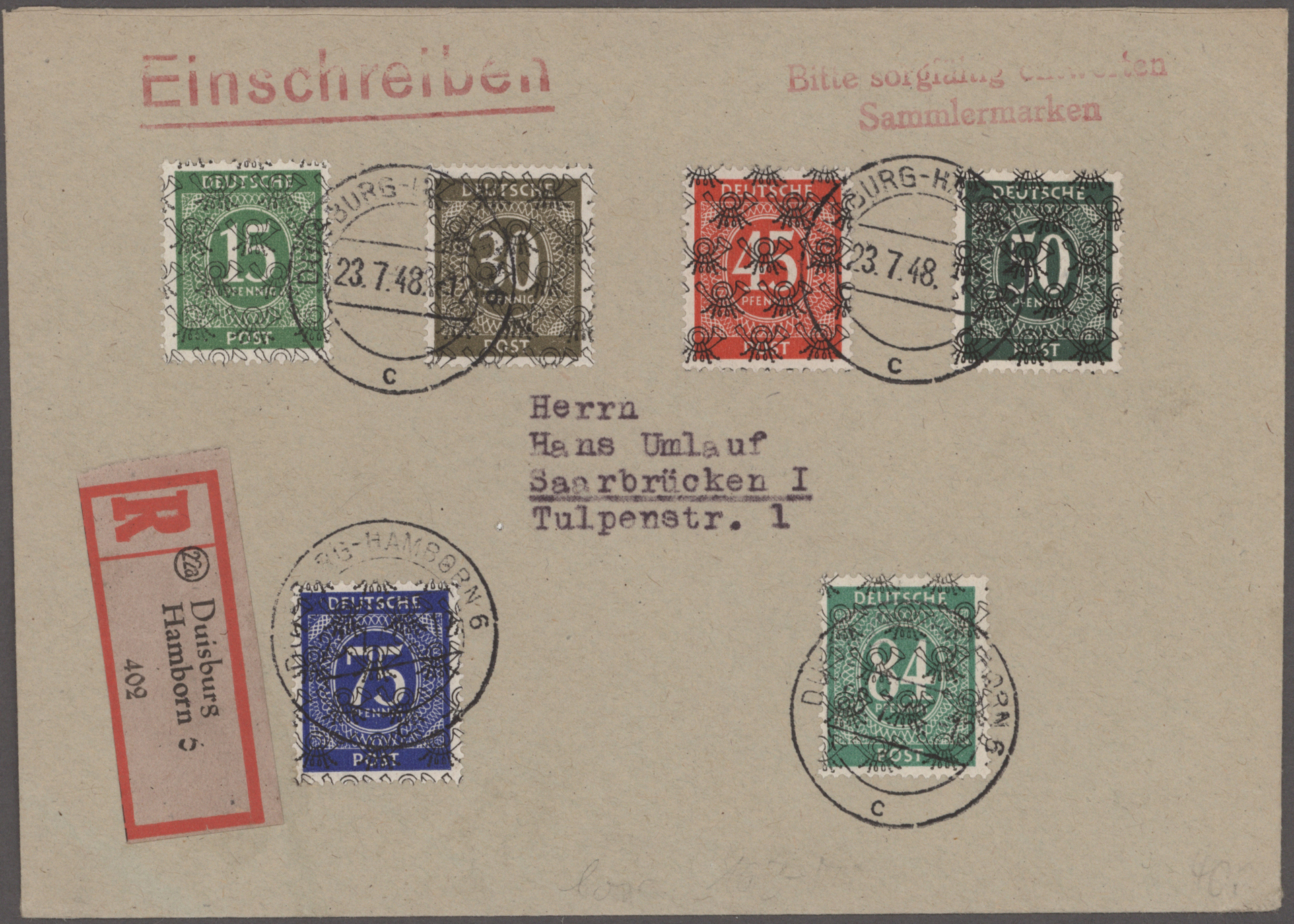 Lot 11796 - bizone  -  Auktionshaus Christoph Gärtner GmbH & Co. KG 57th AUCTION - Day 5