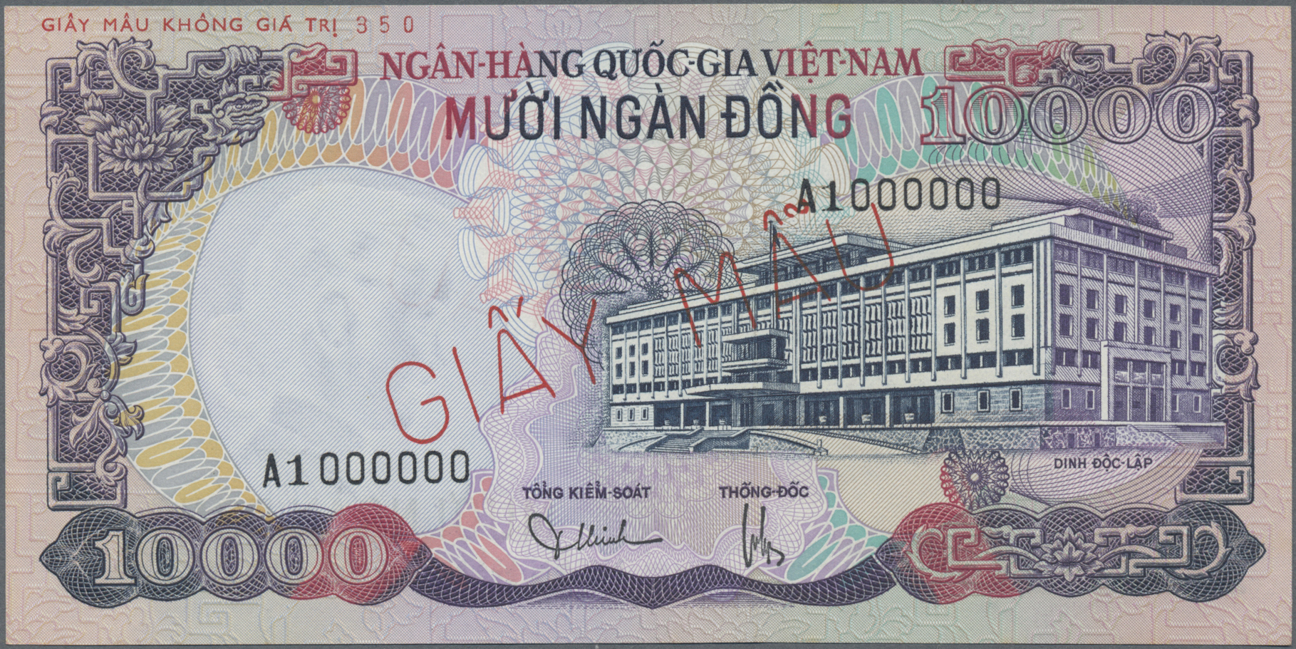 Lot 02583 - South Vietnam / Süd Vietnam | Banknoten - Auktionshaus Christoph Gärtner GmbH & Co. KG Sale #45 Banknotes Worldwide Lot 02583 - South Vietnam / Süd Vietnam | Banknoten - Auktionshaus Christoph Gärtner GmbH & Co. KG Sale #45 Banknotes Worldwide