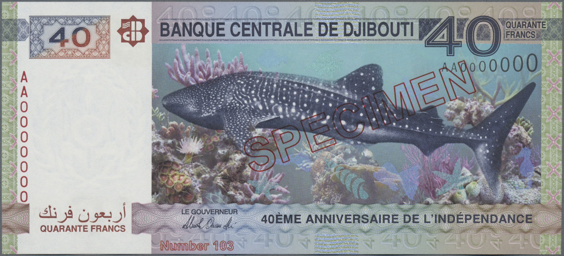 Lot 01432 - Djibouti / Dschibuti | Banknoten - Auktionshaus Christoph Gärtner GmbH & Co. KG Sale #45 Banknotes Worldwide Lot 01432 - Djibouti / Dschibuti | Banknoten - Auktionshaus Christoph Gärtner GmbH & Co. KG Sale #45 Banknotes Worldwide