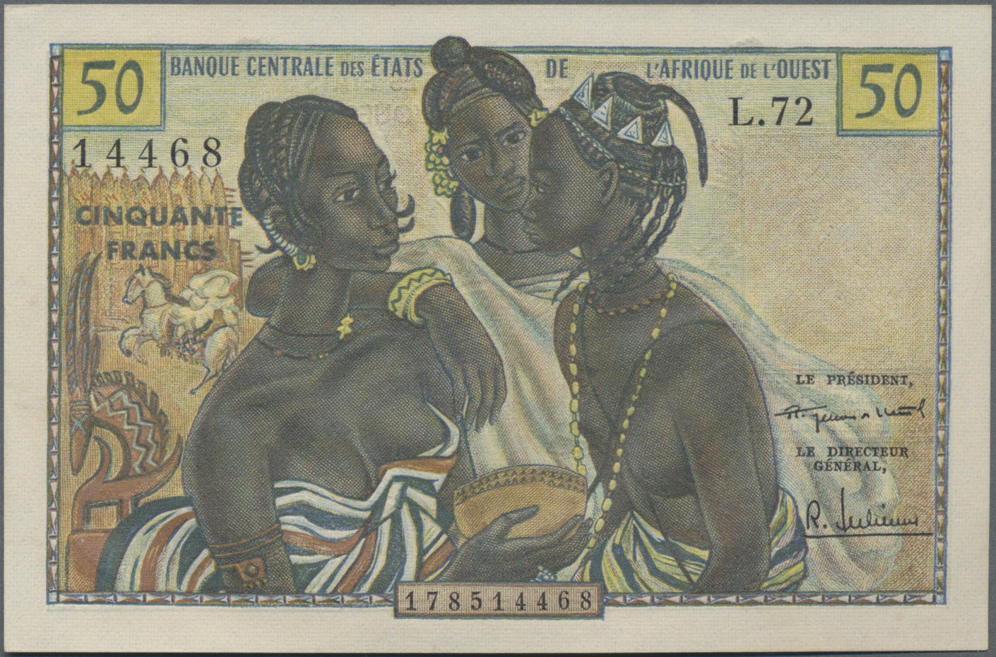 Lot 02859 - West African States / West-Afrikanische Staaten | Banknoten - Auktionshaus Christoph Gärtner GmbH & Co. KG Sale #45 Banknotes Worldwide Lot 02859 - West African States / West-Afrikanische Staaten | Banknoten - Auktionshaus Christoph Gärtner GmbH & Co. KG Sale #45 Banknotes Worldwide
