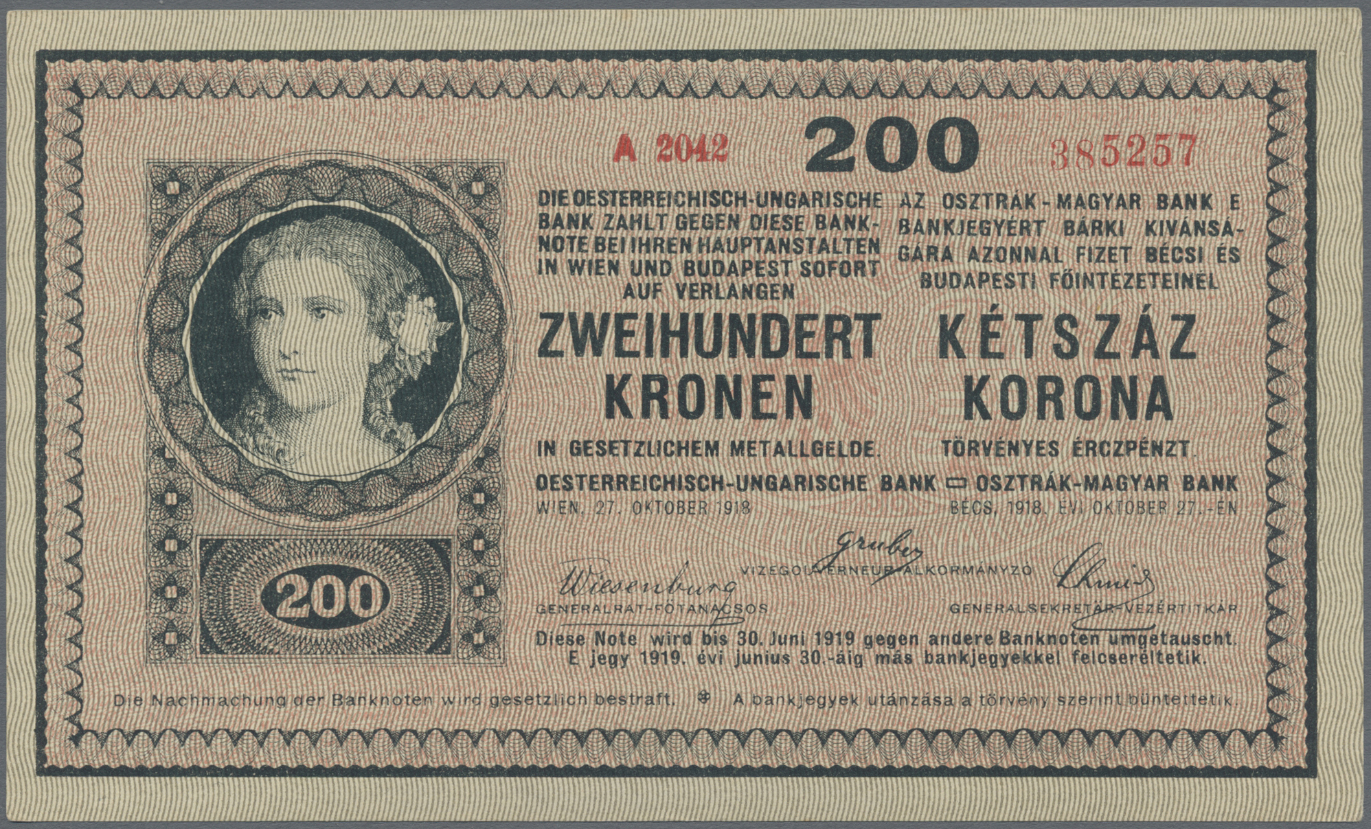 Lot 01775 - Hungary / Ungarn | Banknoten - Auktionshaus Christoph Gärtner GmbH & Co. KG Sale #45 Banknotes Worldwide Lot 01775 - Hungary / Ungarn | Banknoten - Auktionshaus Christoph Gärtner GmbH & Co. KG Sale #45 Banknotes Worldwide