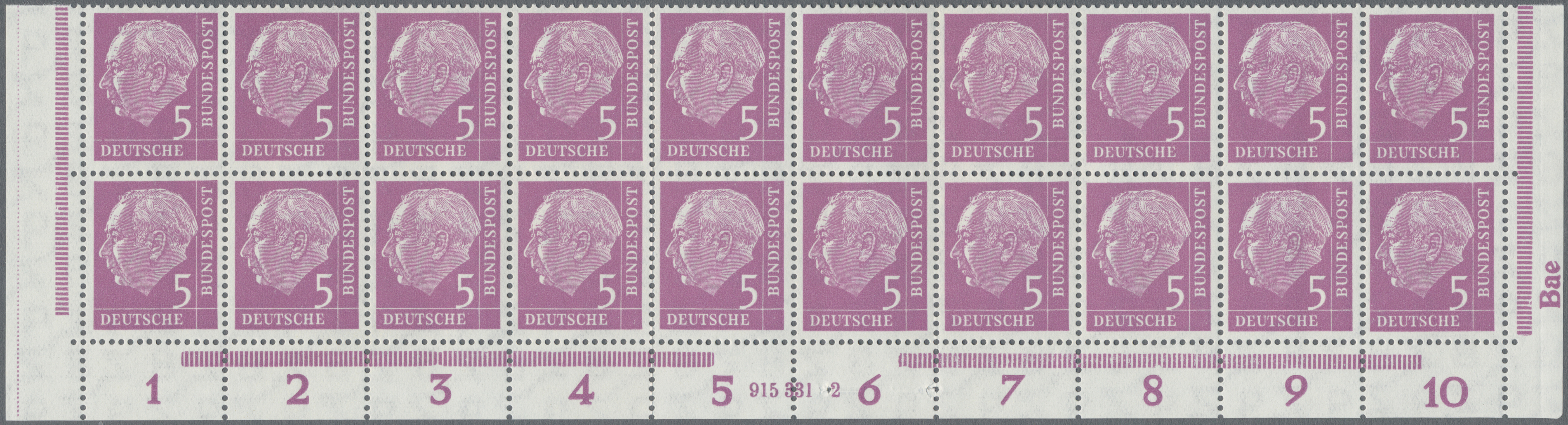 Lot 06814 - bundesrepublik deutschland  -  Auktionshaus Christoph Gärtner GmbH & Co. KG 57th AUCTION - Day 3