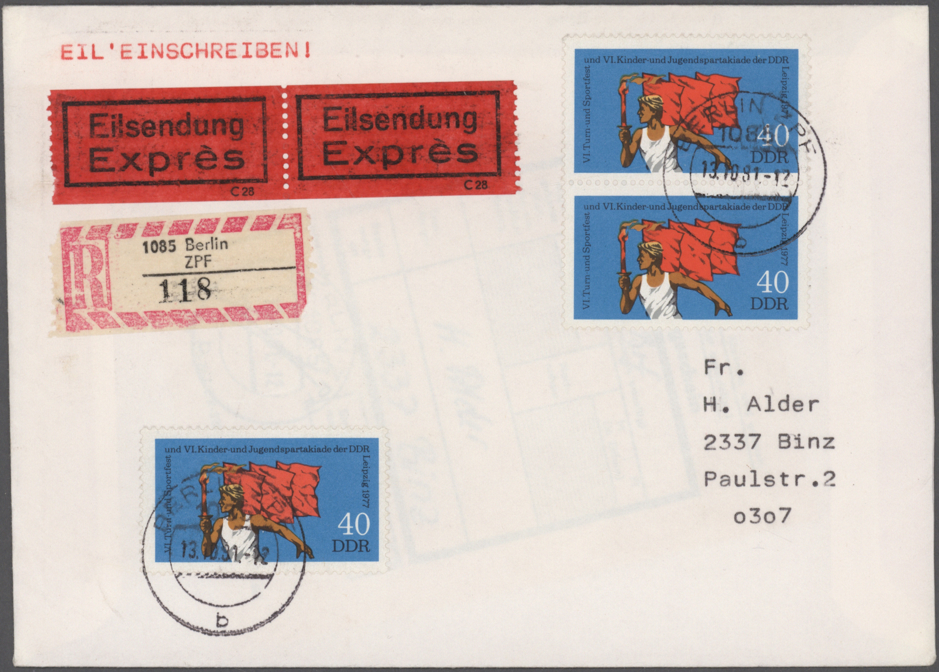Lot 11443 - ddr  -  Auktionshaus Christoph Gärtner GmbH & Co. KG 57th AUCTION - Day 5