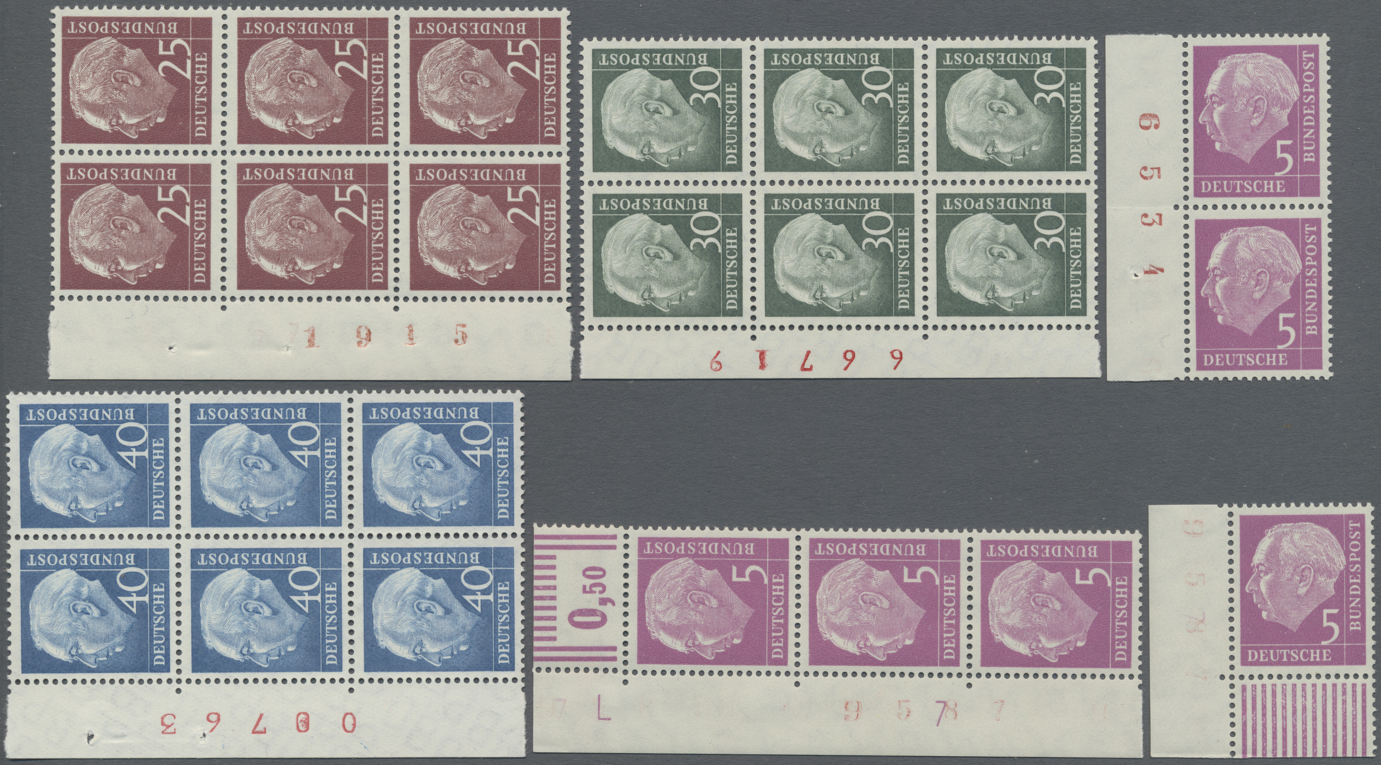 Lot 06805 - bundesrepublik deutschland  -  Auktionshaus Christoph Gärtner GmbH & Co. KG 57th AUCTION - Day 3
