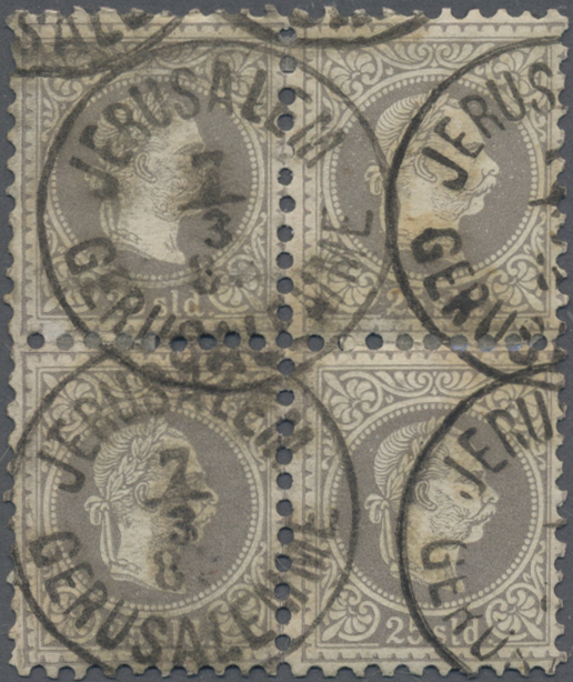 Lot 4161 - österreichische post in der levante  -  Auktionshaus Christoph Gärtner GmbH & Co. KG 54th AUCTION - Day 2