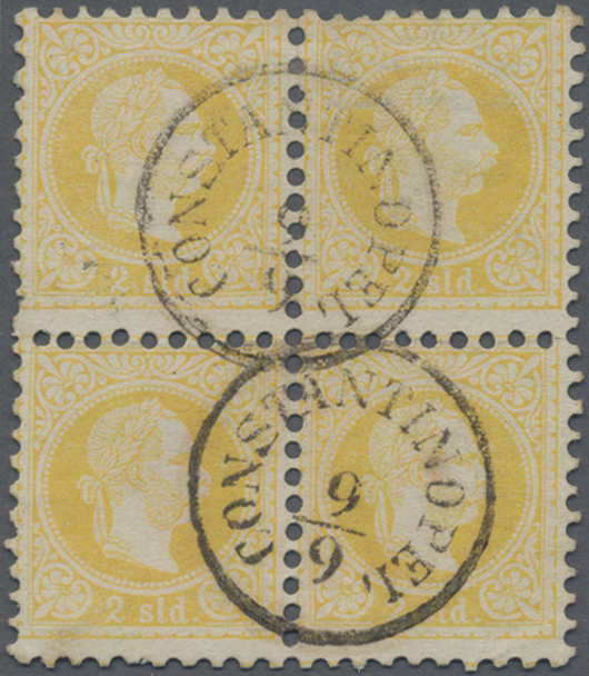 Lot 4160 - österreichische post in der levante  -  Auktionshaus Christoph Gärtner GmbH & Co. KG 54th AUCTION - Day 2