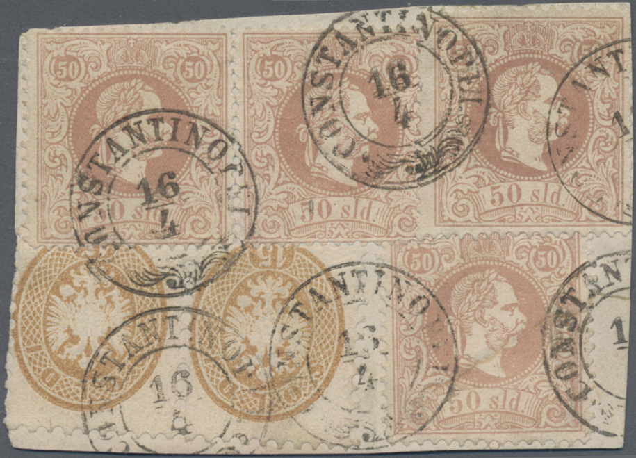 Lot 4162 - österreichische post in der levante  -  Auktionshaus Christoph Gärtner GmbH & Co. KG 54th AUCTION - Day 2