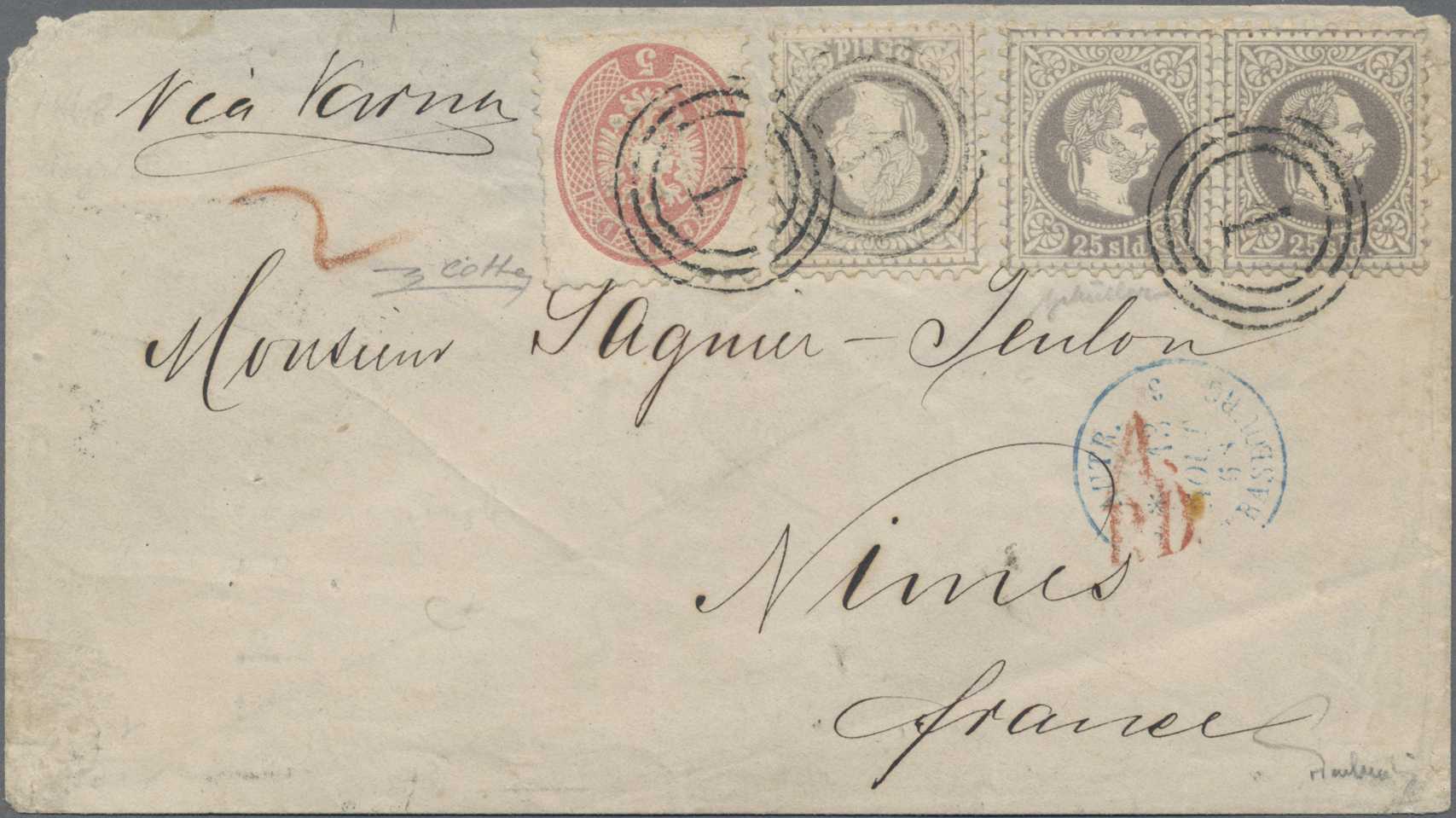 Lot 4158 - österreichische post in der levante  -  Auktionshaus Christoph Gärtner GmbH & Co. KG 54th AUCTION - Day 2