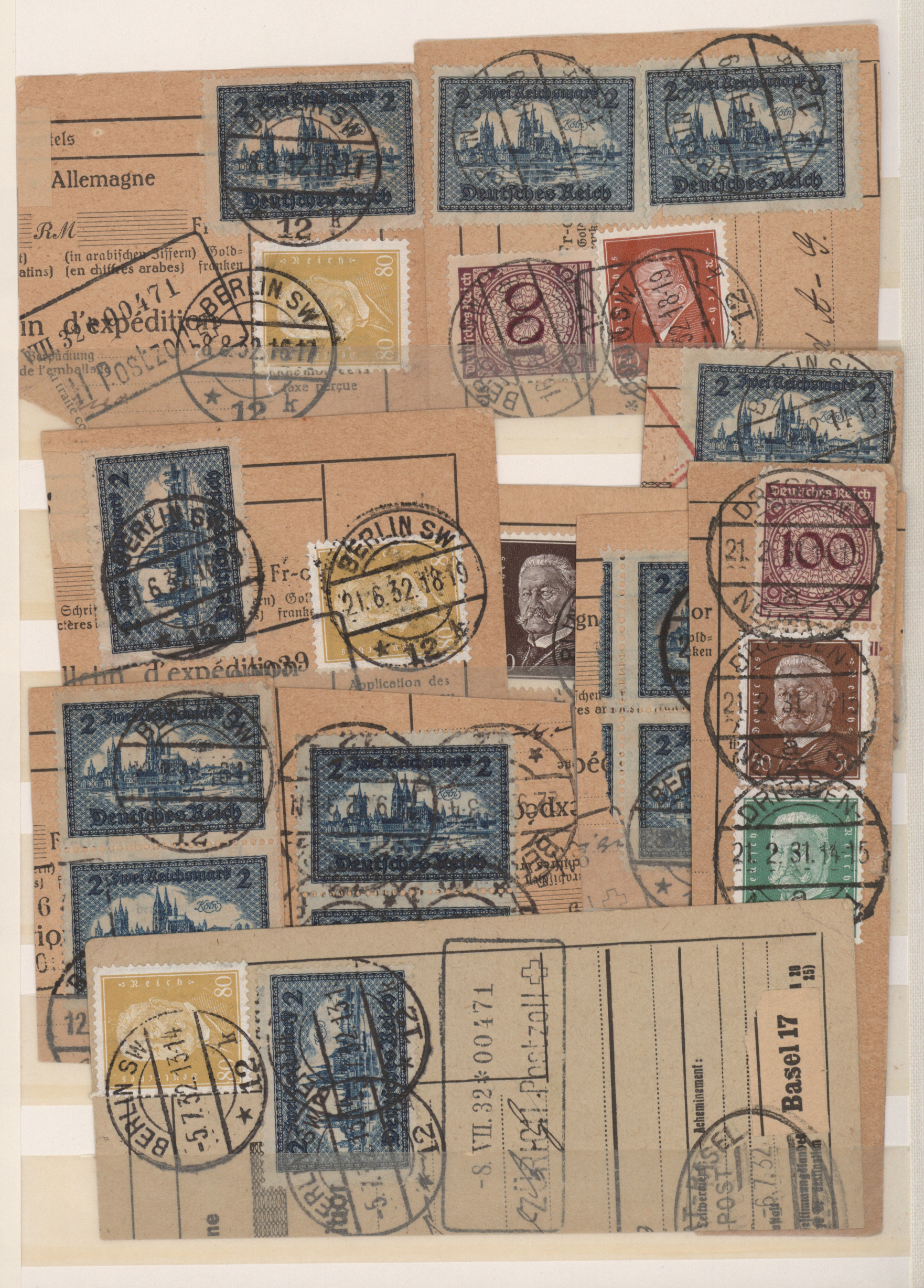 Lot 10670 - Deutsches Reich - Weimar - Auktionshaus Christoph Gärtner GmbH & Co. KG 57th AUCTION - Day 5 Lot 10670 - Deutsches Reich - Weimar - Auktionshaus Christoph Gärtner GmbH & Co. KG 57th AUCTION - Day 5