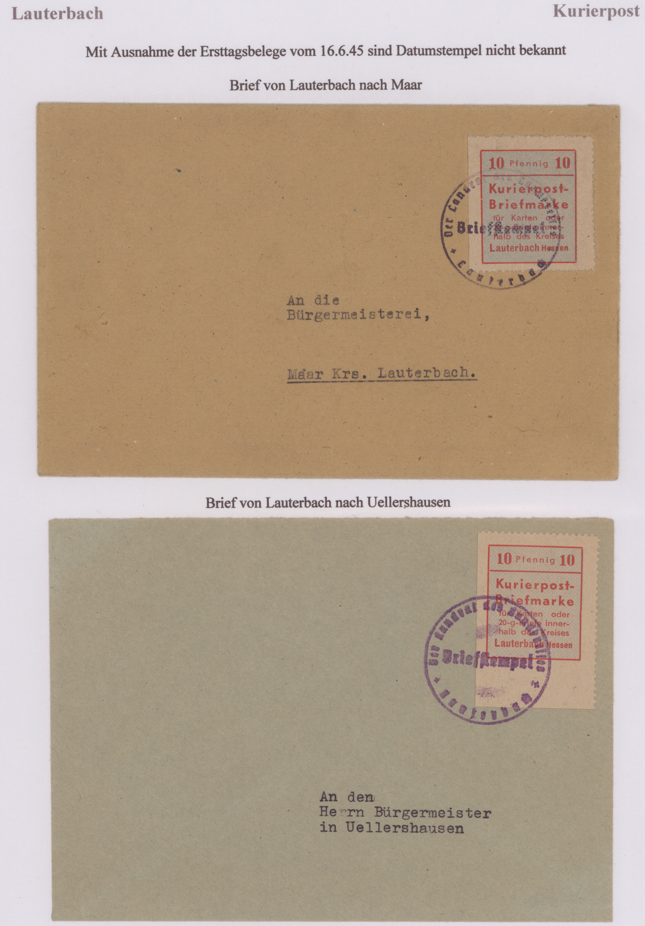 Lot 14705 - deutsche lokalausgaben ab 1945 - Auktionshaus Christoph Gärtner GmbH & Co. KG 58th AUCTION - Day 5 Lot 14705 - deutsche lokalausgaben ab 1945 - Auktionshaus Christoph Gärtner GmbH & Co. KG 58th AUCTION - Day 5
