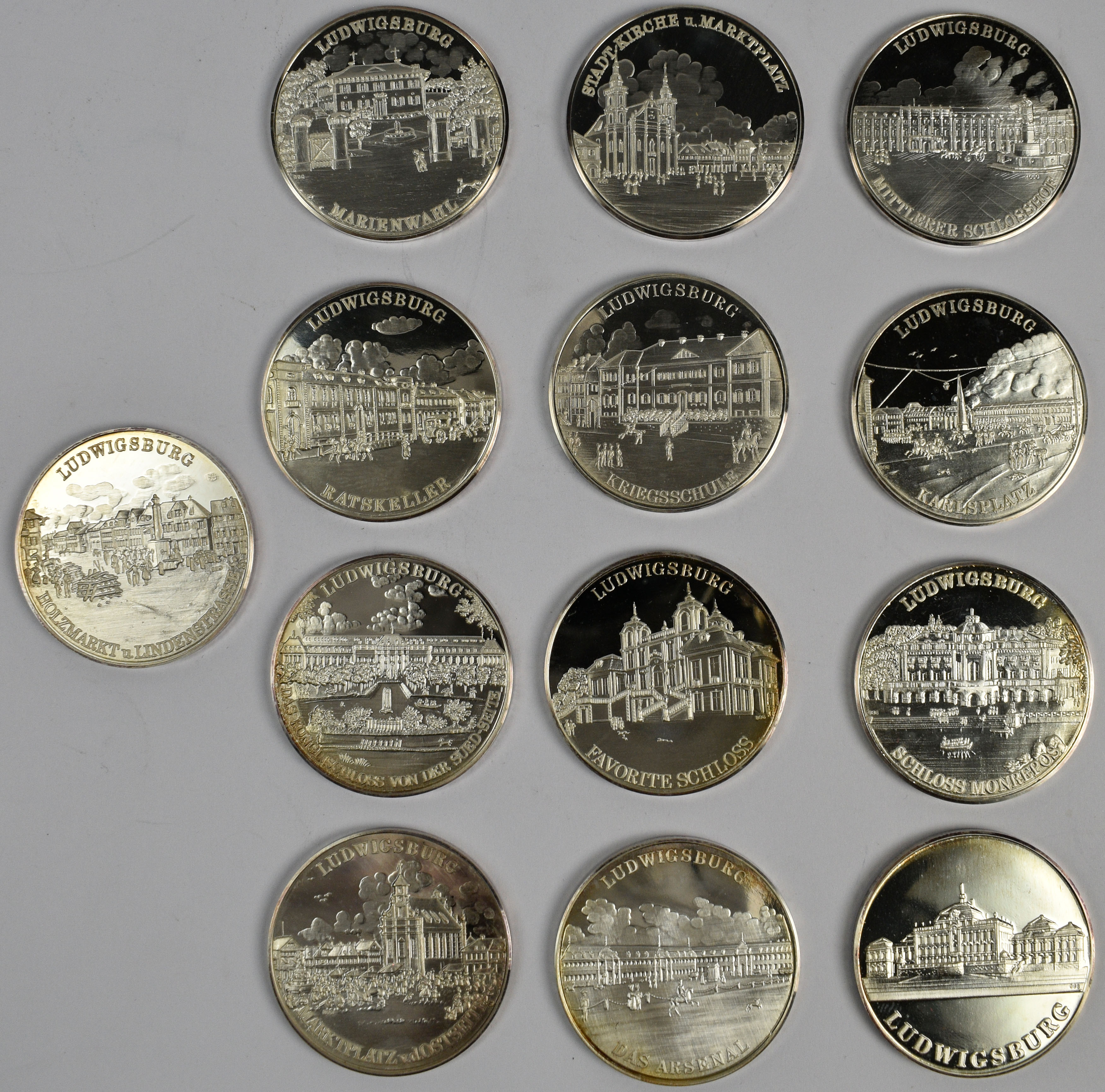 Lot 01548 - Medaillen Deutschland - Geographisch | Münzen  -  Auktionshaus Christoph Gärtner GmbH & Co. KG 57th AUCTION - Day 1