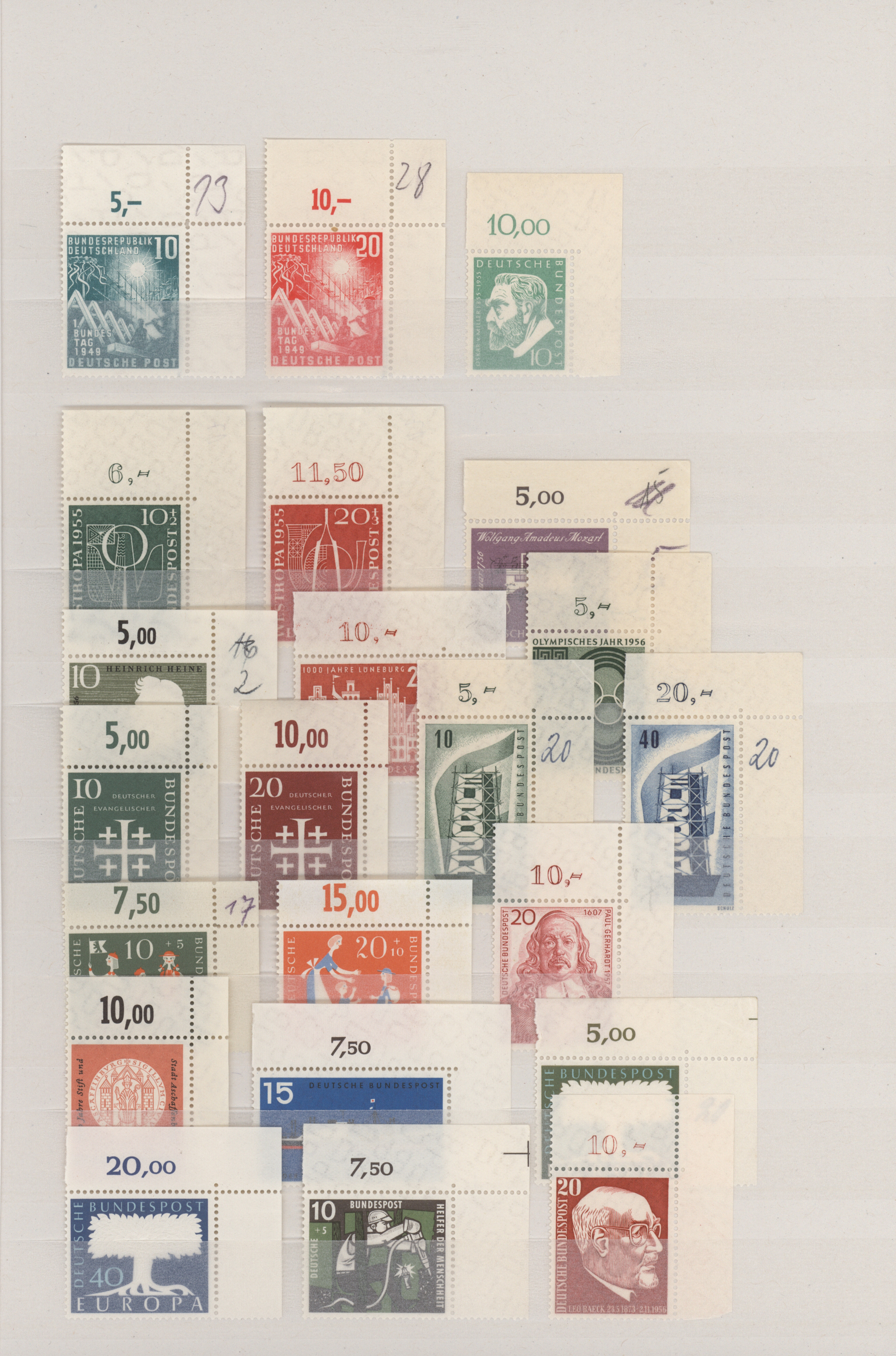 Lot 11855 - bundesrepublik deutschland - Auktionshaus Christoph Gärtner GmbH & Co. KG 57th AUCTION - Day 5 Lot 11855 - bundesrepublik deutschland - Auktionshaus Christoph Gärtner GmbH & Co. KG 57th AUCTION - Day 5