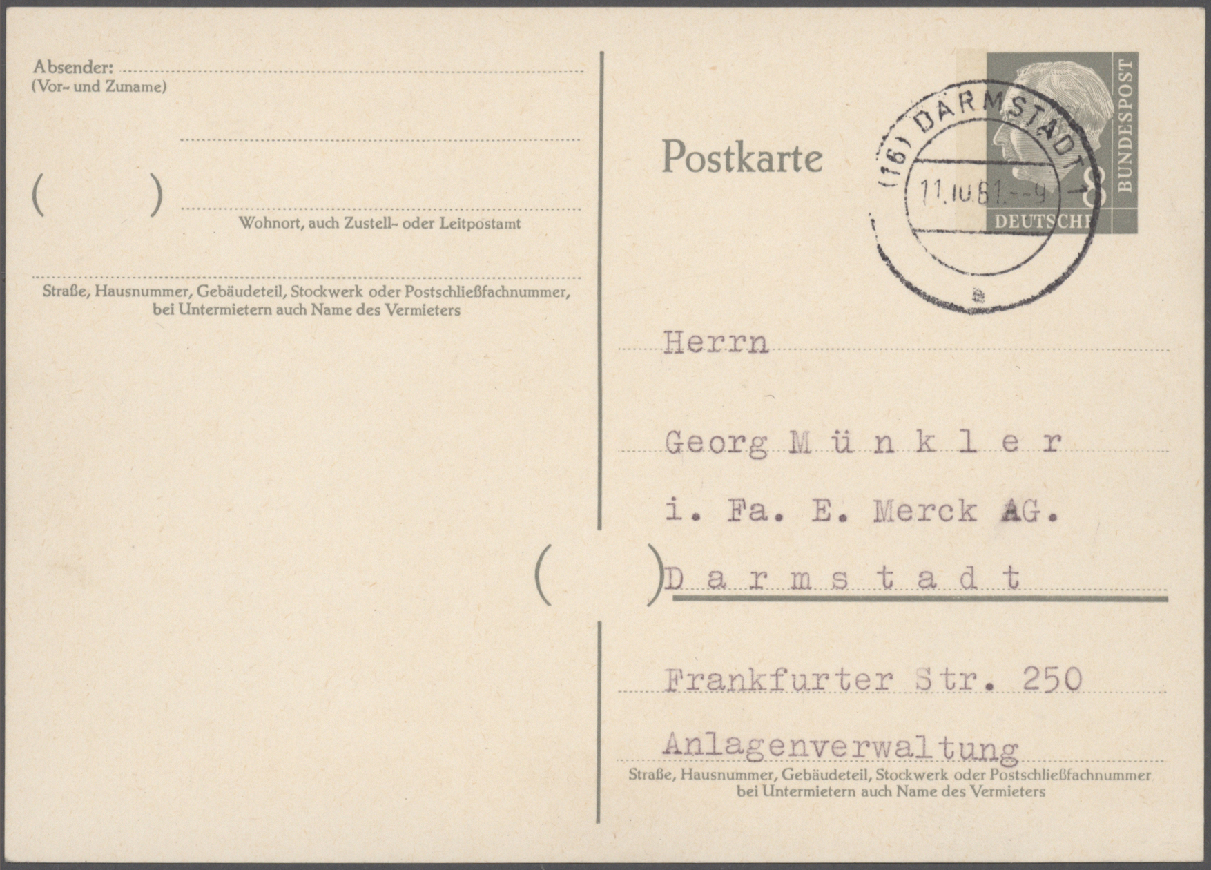 Lot 12056 - Bundesrepublik - Ganzsachen - Auktionshaus Christoph Gärtner GmbH & Co. KG 57th AUCTION - Day 5 Lot 12056 - Bundesrepublik - Ganzsachen - Auktionshaus Christoph Gärtner GmbH & Co. KG 57th AUCTION - Day 5
