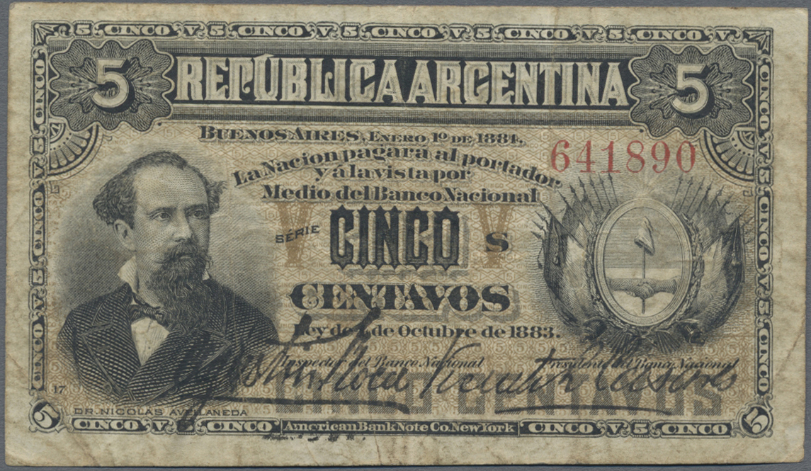 Lot 01045 - Argentina / Argentinien | Banknoten - Auktionshaus Christoph Gärtner GmbH & Co. KG Sale #45 Banknotes Worldwide Lot 01045 - Argentina / Argentinien | Banknoten - Auktionshaus Christoph Gärtner GmbH & Co. KG Sale #45 Banknotes Worldwide