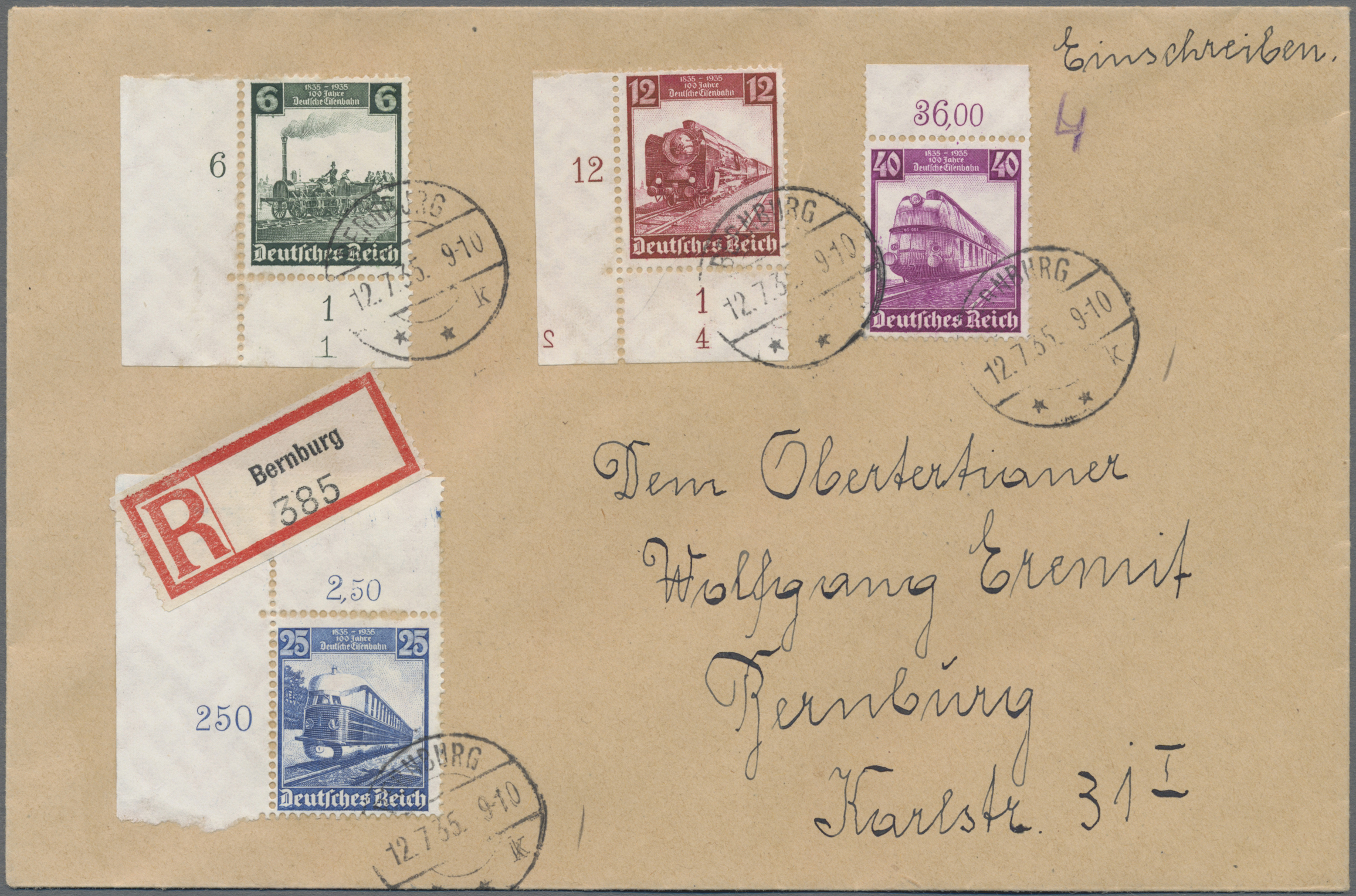 Lot 05228 - Deutsches Reich - 3. Reich - Auktionshaus Christoph Gärtner GmbH & Co. KG 57th AUCTION - Day 3 Lot 05228 - Deutsches Reich - 3. Reich - Auktionshaus Christoph Gärtner GmbH & Co. KG 57th AUCTION - Day 3