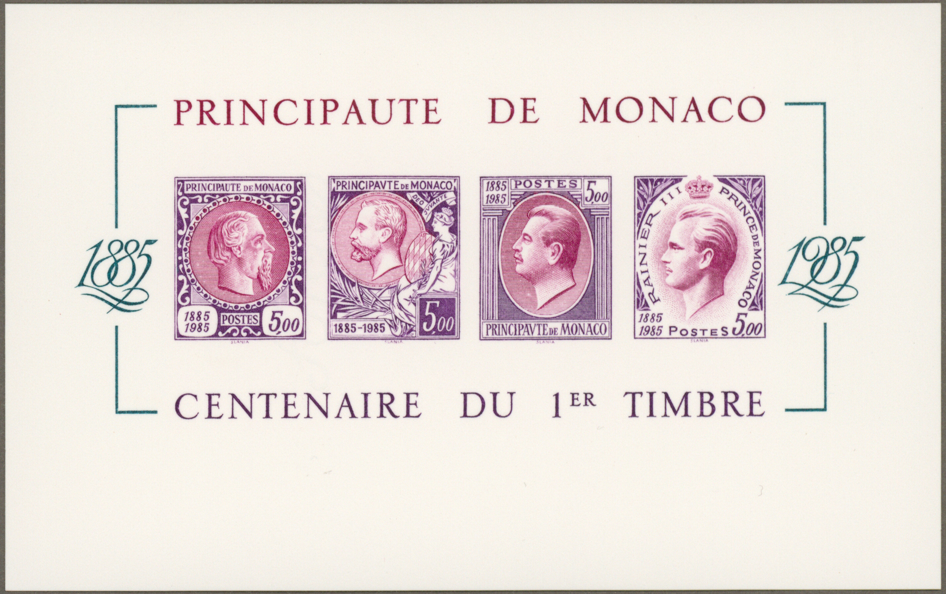 Lot 03762 - Monaco - Auktionshaus Christoph Gärtner GmbH & Co. KG 57th AUCTION - Day 2 Lot 03762 - Monaco - Auktionshaus Christoph Gärtner GmbH & Co. KG 57th AUCTION - Day 2
