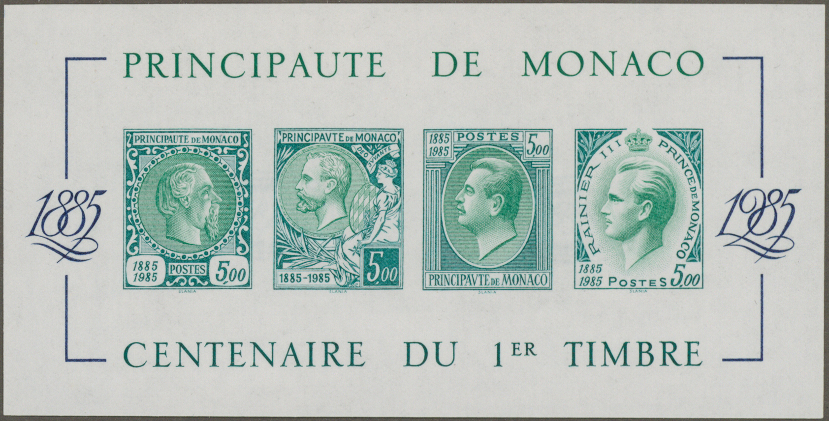 Lot 03759 - Monaco - Auktionshaus Christoph Gärtner GmbH & Co. KG 57th AUCTION - Day 2 Lot 03759 - Monaco - Auktionshaus Christoph Gärtner GmbH & Co. KG 57th AUCTION - Day 2