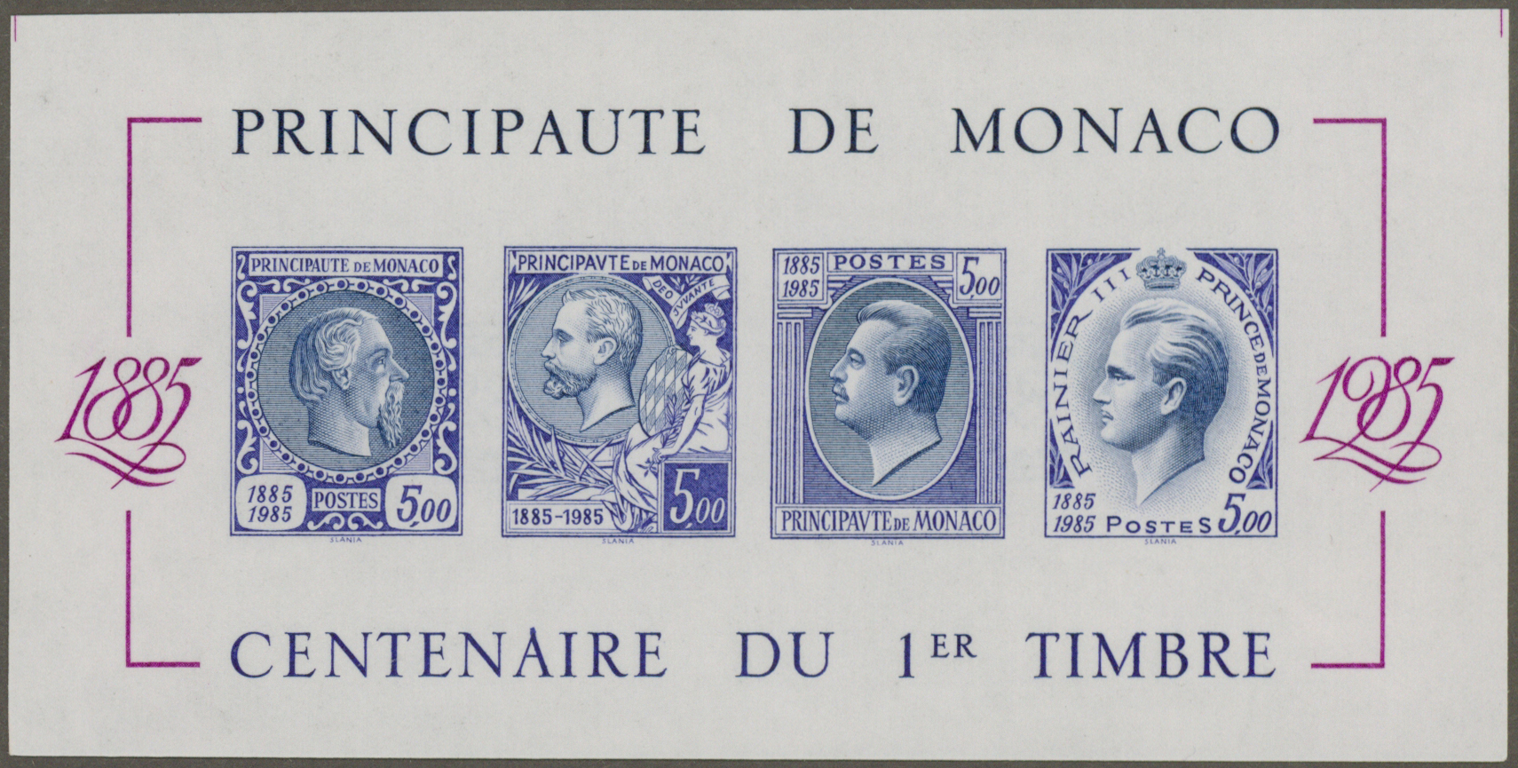 Lot 03760 - Monaco - Auktionshaus Christoph Gärtner GmbH & Co. KG 57th AUCTION - Day 2 Lot 03760 - Monaco - Auktionshaus Christoph Gärtner GmbH & Co. KG 57th AUCTION - Day 2
