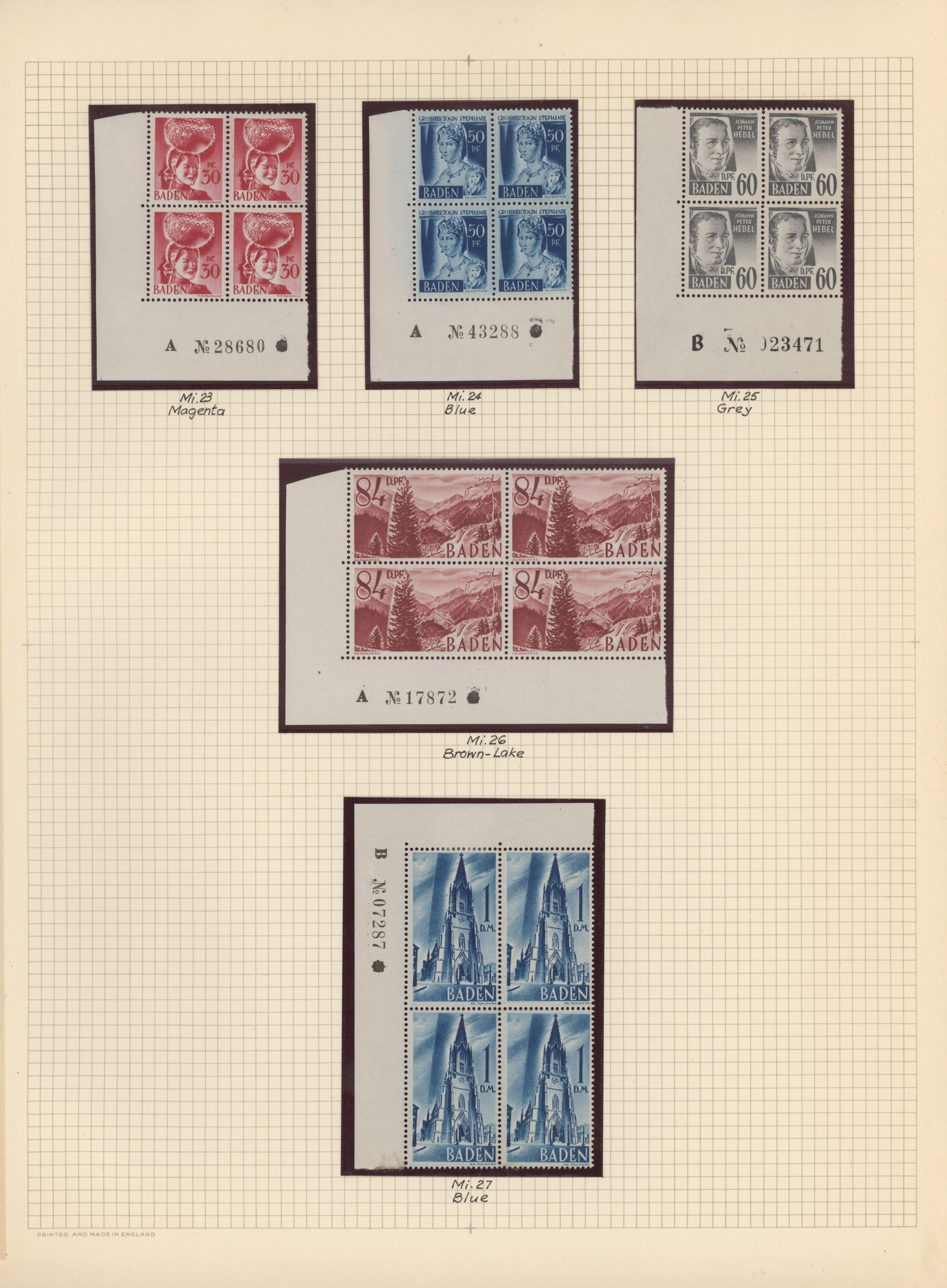 Lot 11695 - französische zone  -  Auktionshaus Christoph Gärtner GmbH & Co. KG 57th AUCTION - Day 5