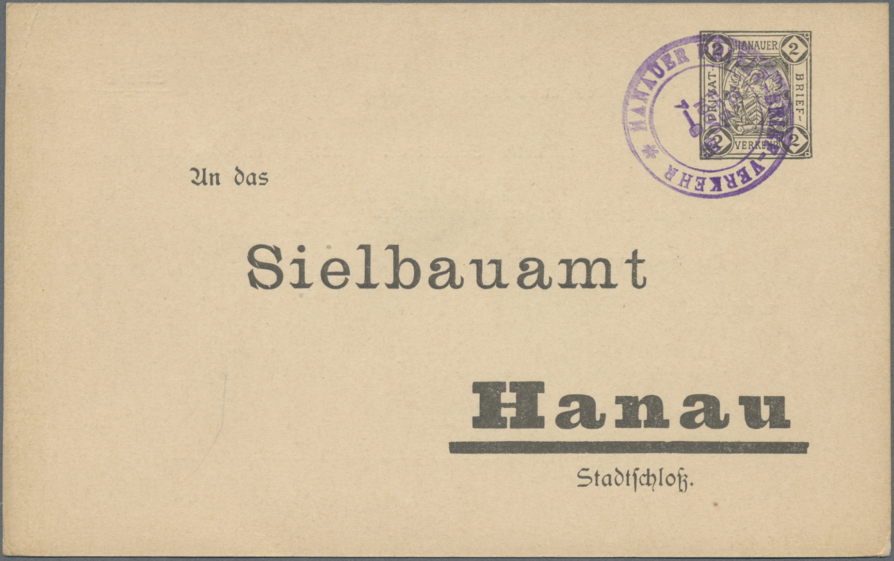 Lot 10368 - Deutsches Reich - Privatpost (Stadtpost)  -  Auktionshaus Christoph Gärtner GmbH & Co. KG 58th AUCTION - Day 3