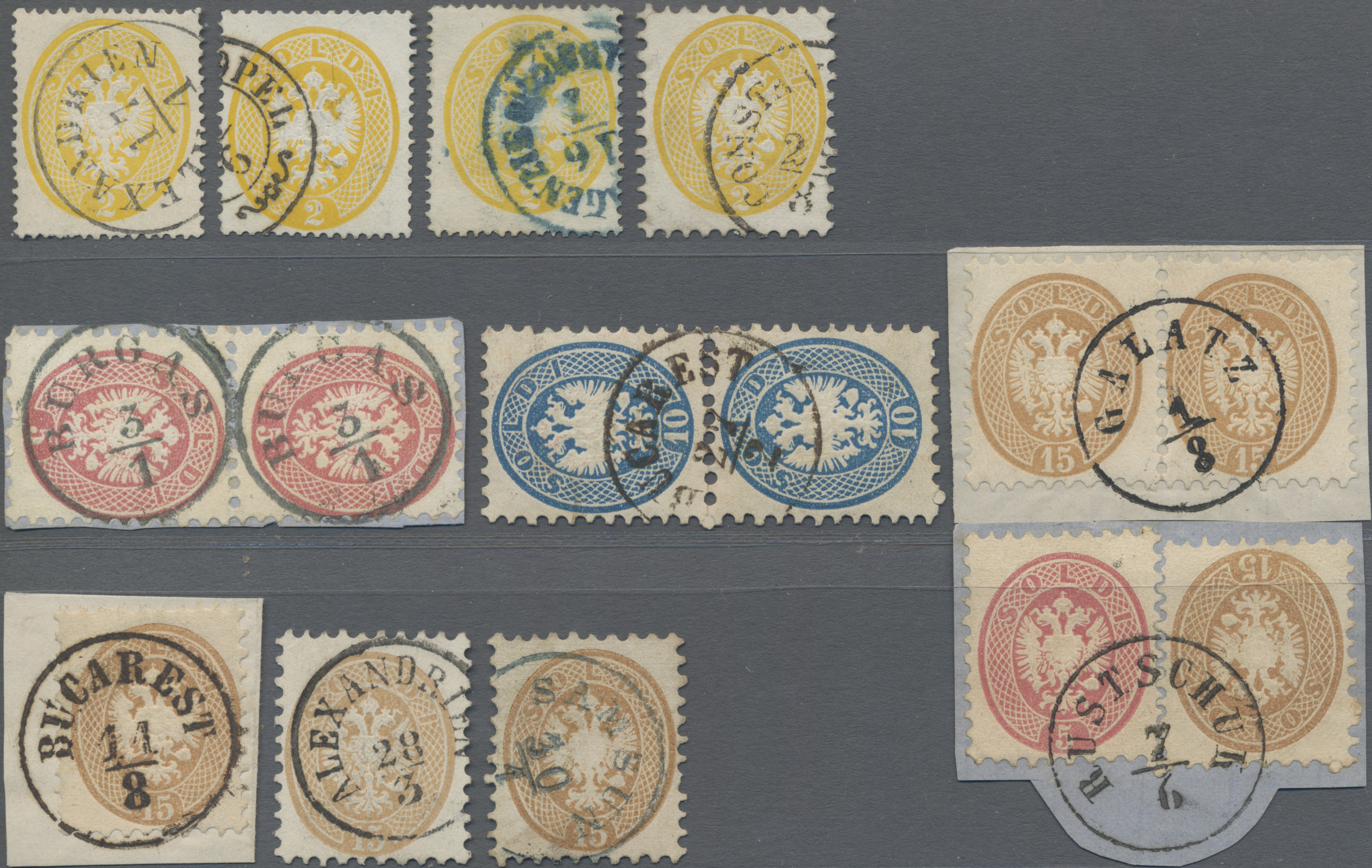Lot 4156 - österreichische post in der levante  -  Auktionshaus Christoph Gärtner GmbH & Co. KG 54th AUCTION - Day 2