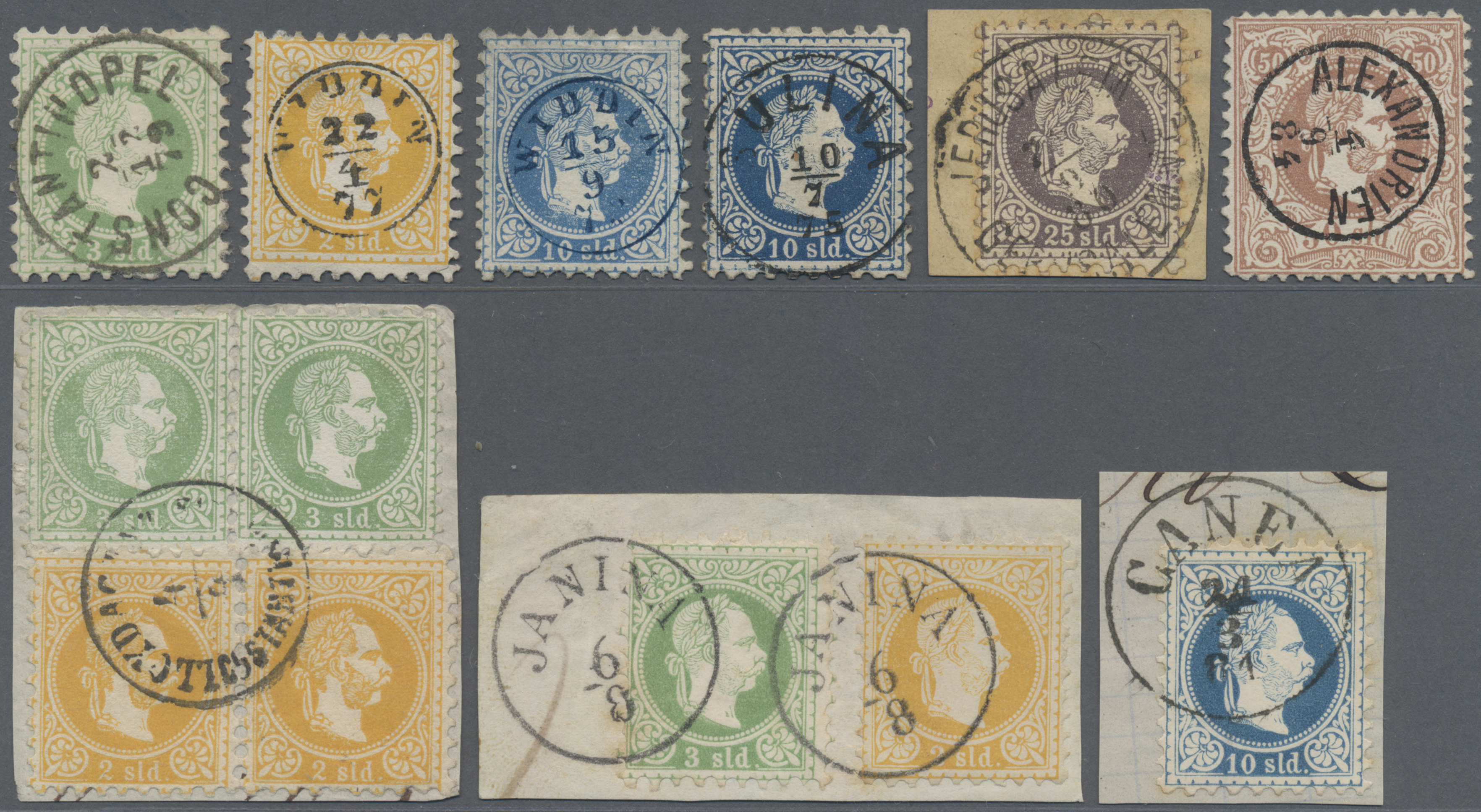 Lot 4159 - österreichische post in der levante  -  Auktionshaus Christoph Gärtner GmbH & Co. KG 54th AUCTION - Day 2