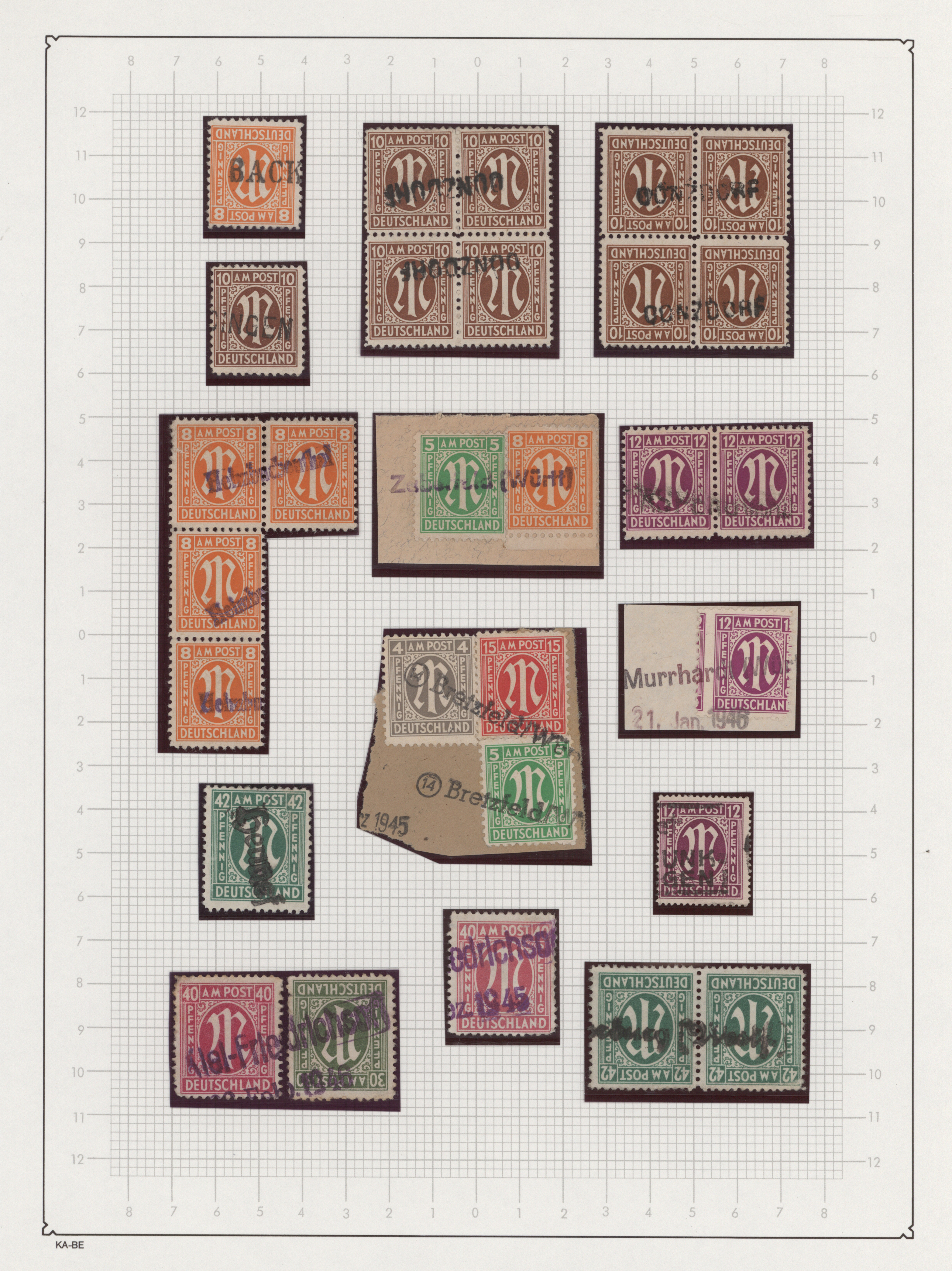 Lot 11779 - bizone - Auktionshaus Christoph Gärtner GmbH & Co. KG 57th AUCTION - Day 5 Lot 11779 - bizone - Auktionshaus Christoph Gärtner GmbH & Co. KG 57th AUCTION - Day 5